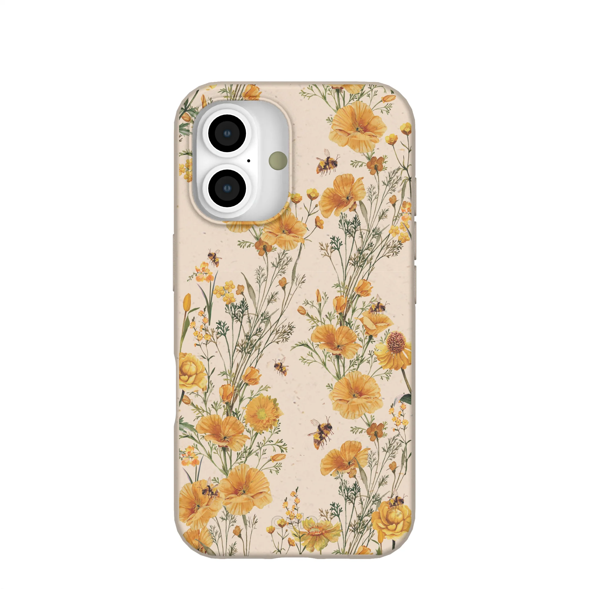 Seashell Vintage Bee iPhone 16 Case