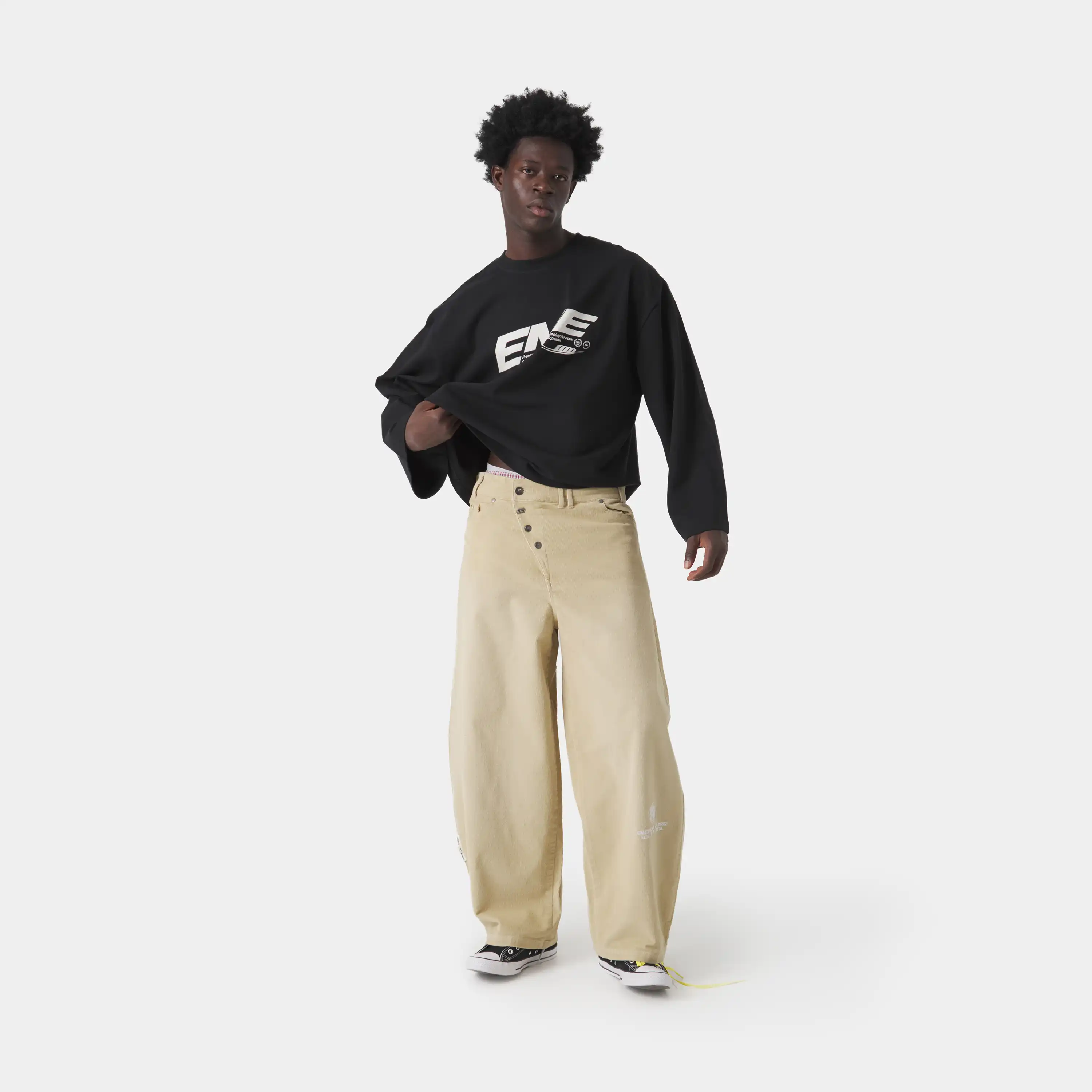 Bound Black Long Sleeve