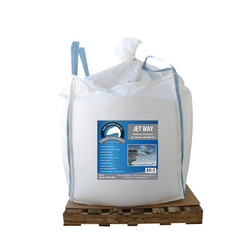 1000lb Sack of Jet Way Sodium Formate Granular Deicer