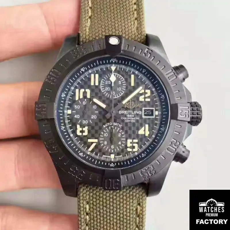 Breitling Avenger II USA Military Limited Edition M133715N GF Factory Fiber Dial