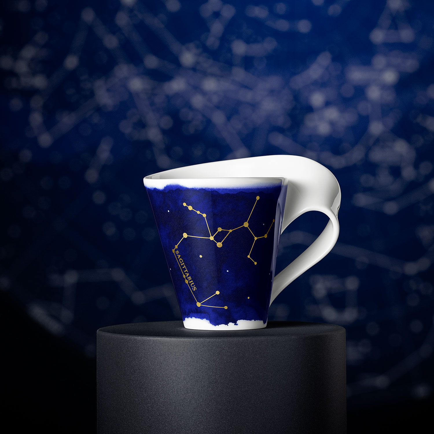 NewWave Mug - Multi-colored, 8.2 oz, Premium Porcelain