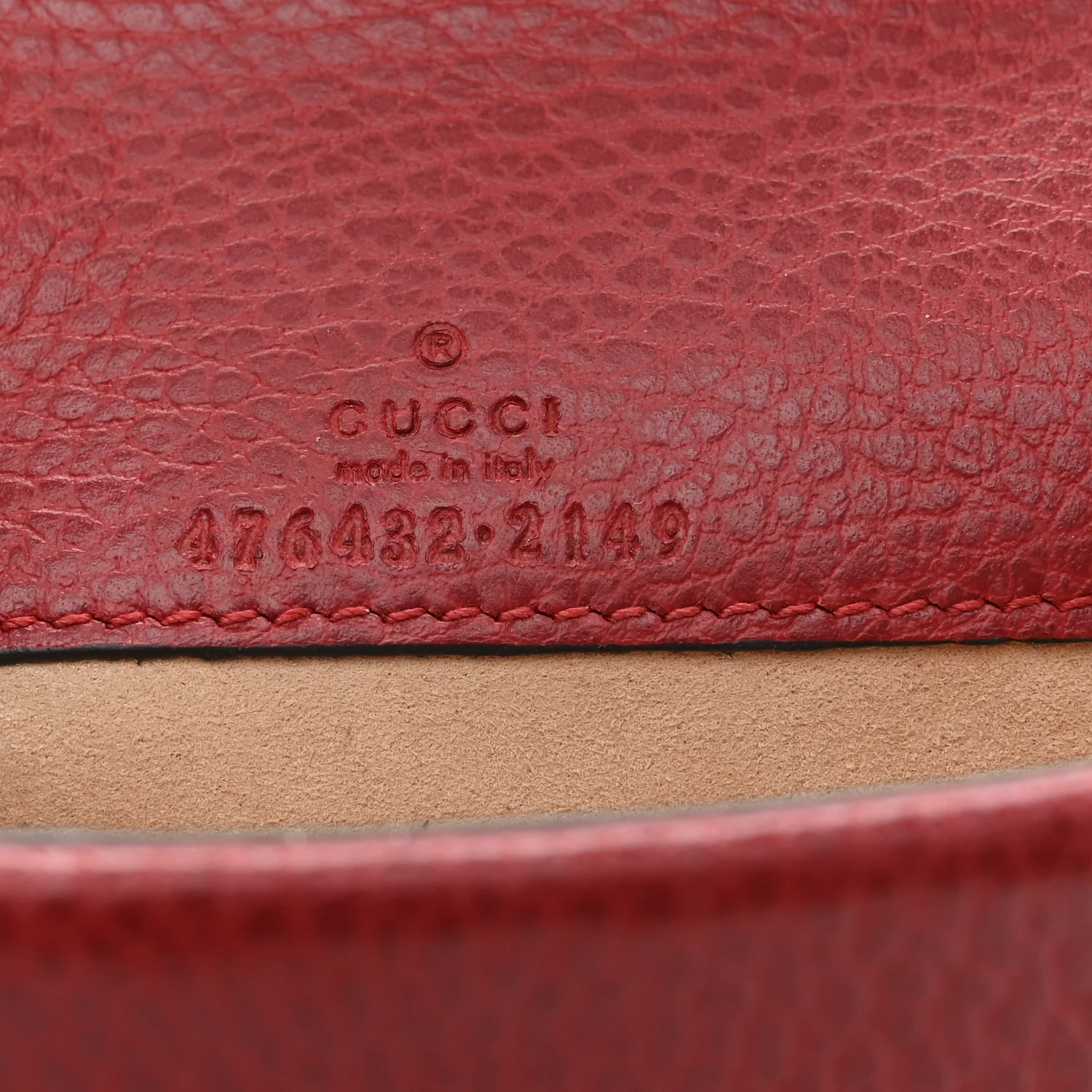 Calfskin Super Mini Dionysus Shoulder Bag Hibiscus Red