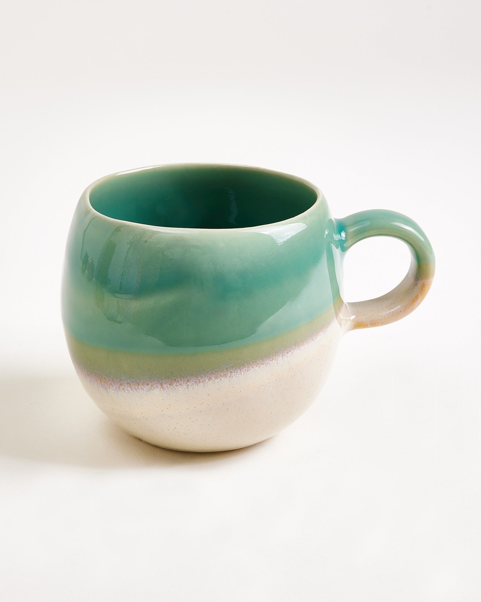 BICA - LARGE MUG LIGHT GREEN SAND