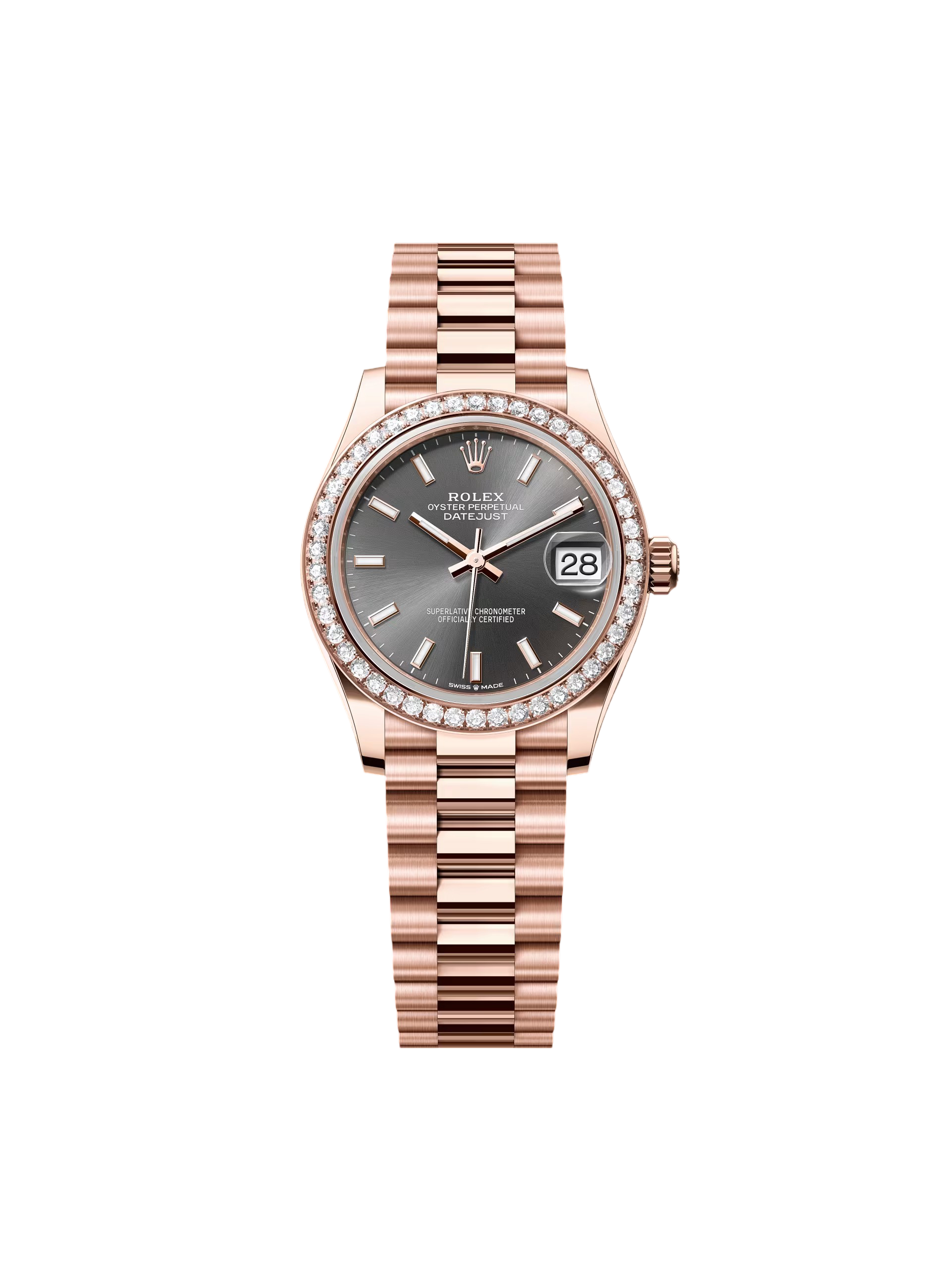 【Super Clone】RLX Datejust m278285RBR-0021 Slate Dial 31mm