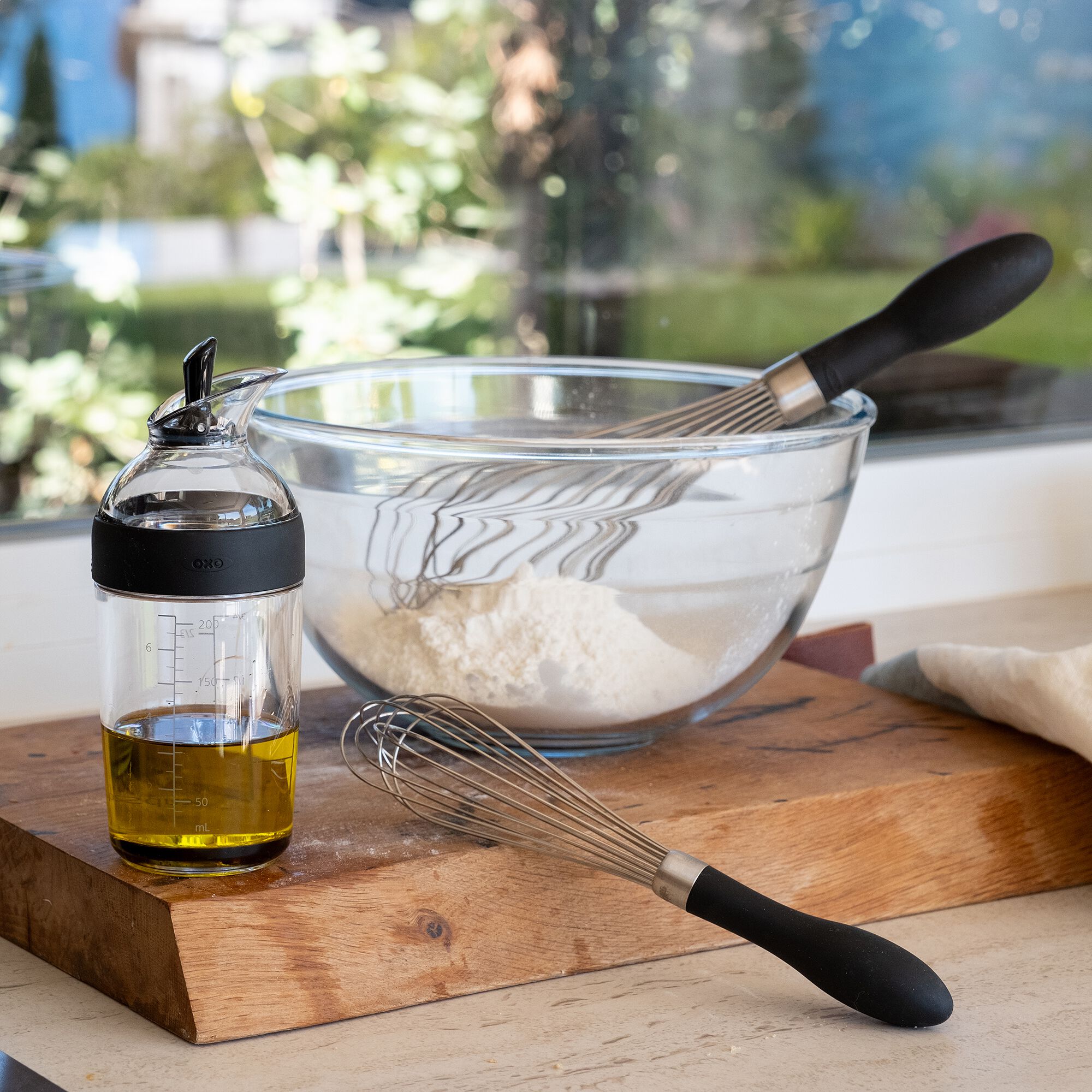 OXO - Fouet en inox 28cm - noir