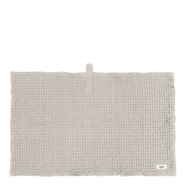 Big Waffle badematte 80x55 cm stone