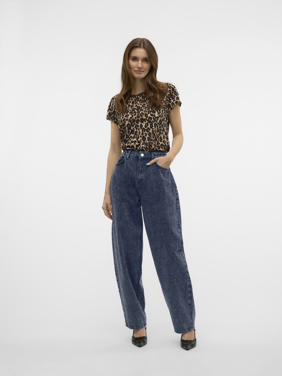 VERO MODA® VMOLLIE High waist Balloon Fit Jeans