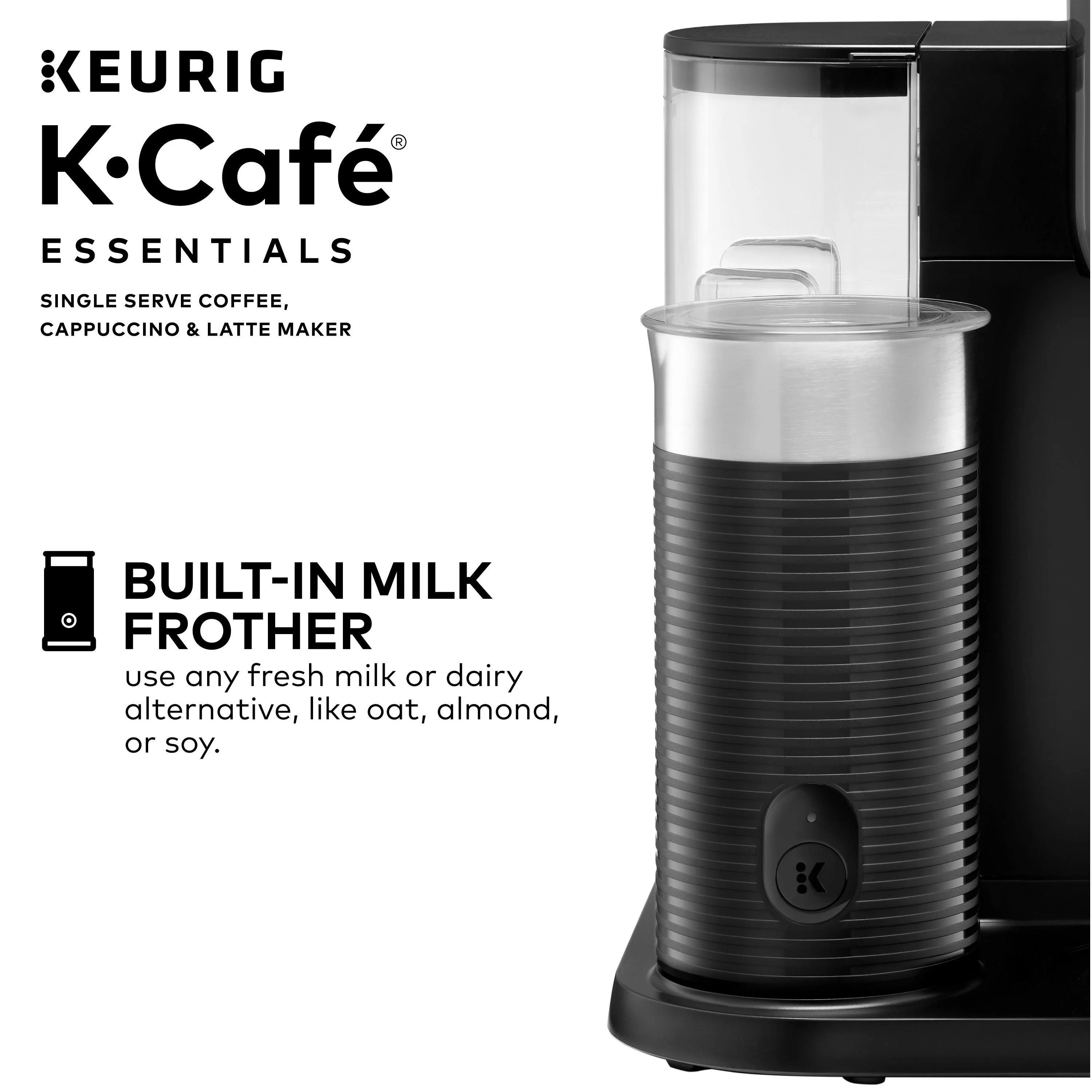 Keurig K - Caf Essentials Single Serve K - Cup Pod Coffee Maker, Black