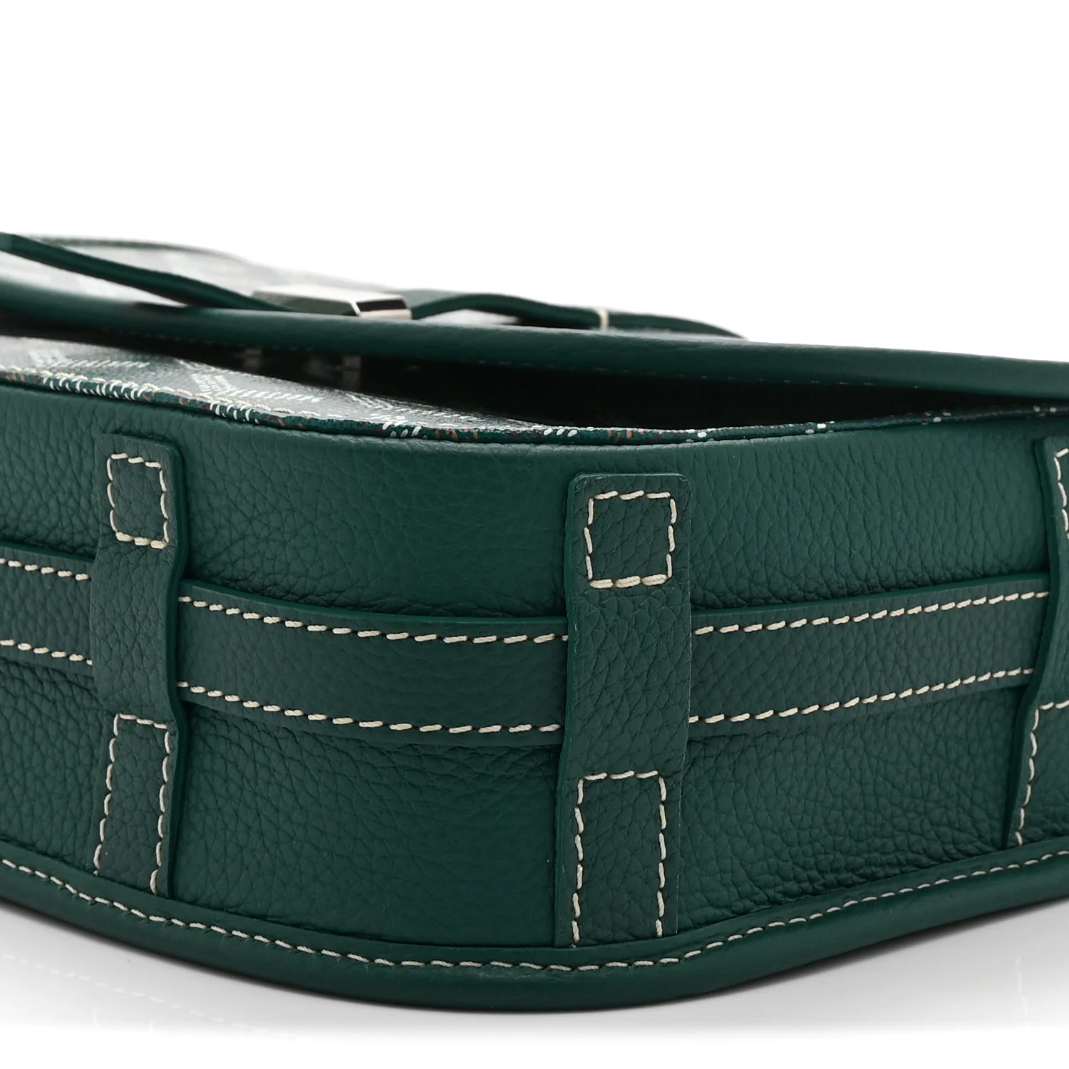 Goyardine Belvedere II PM Messenger Bag Green