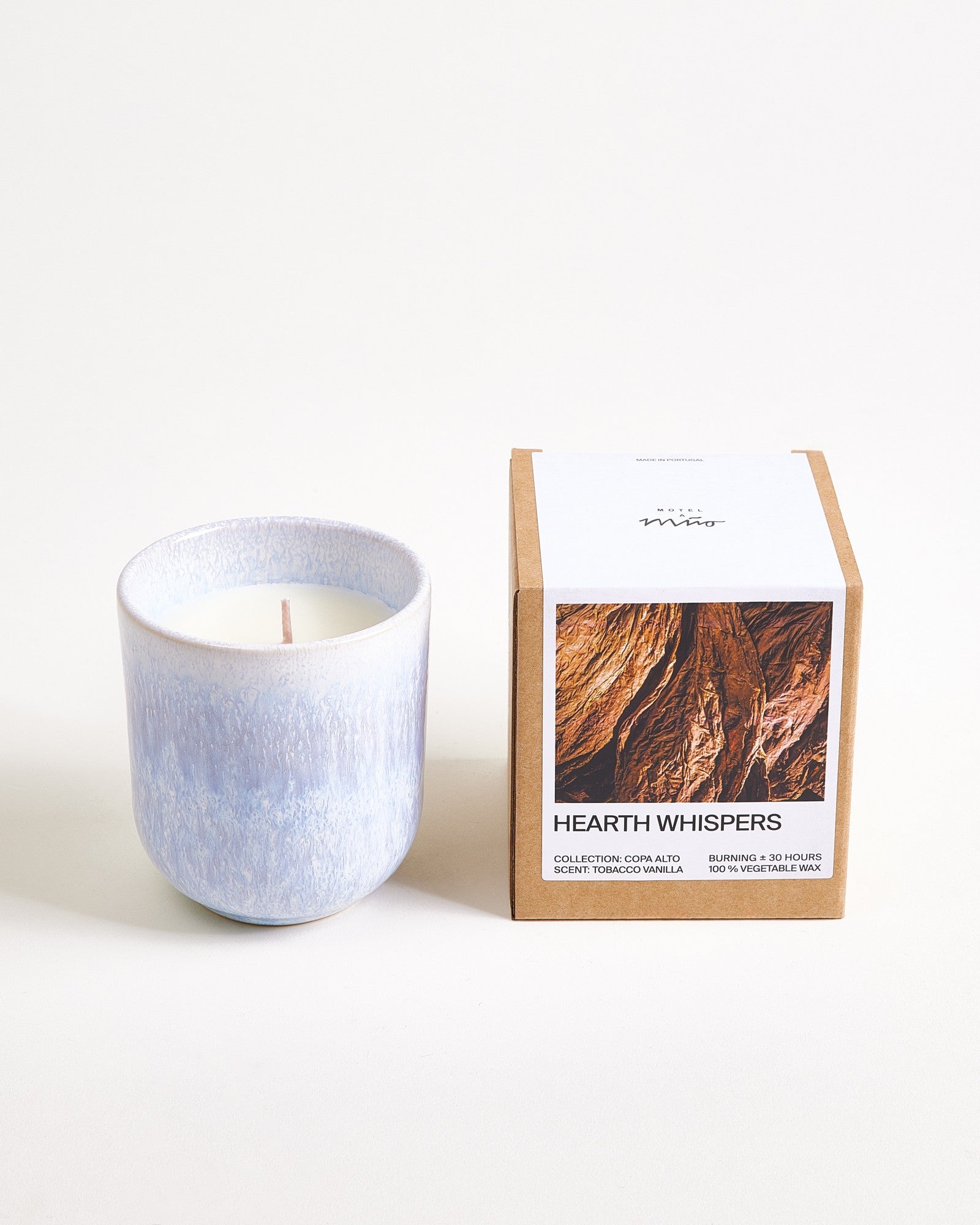 COPA ALTO - SCENTED CANDLE HEARTH WHISPERS LIGHT BLUE
