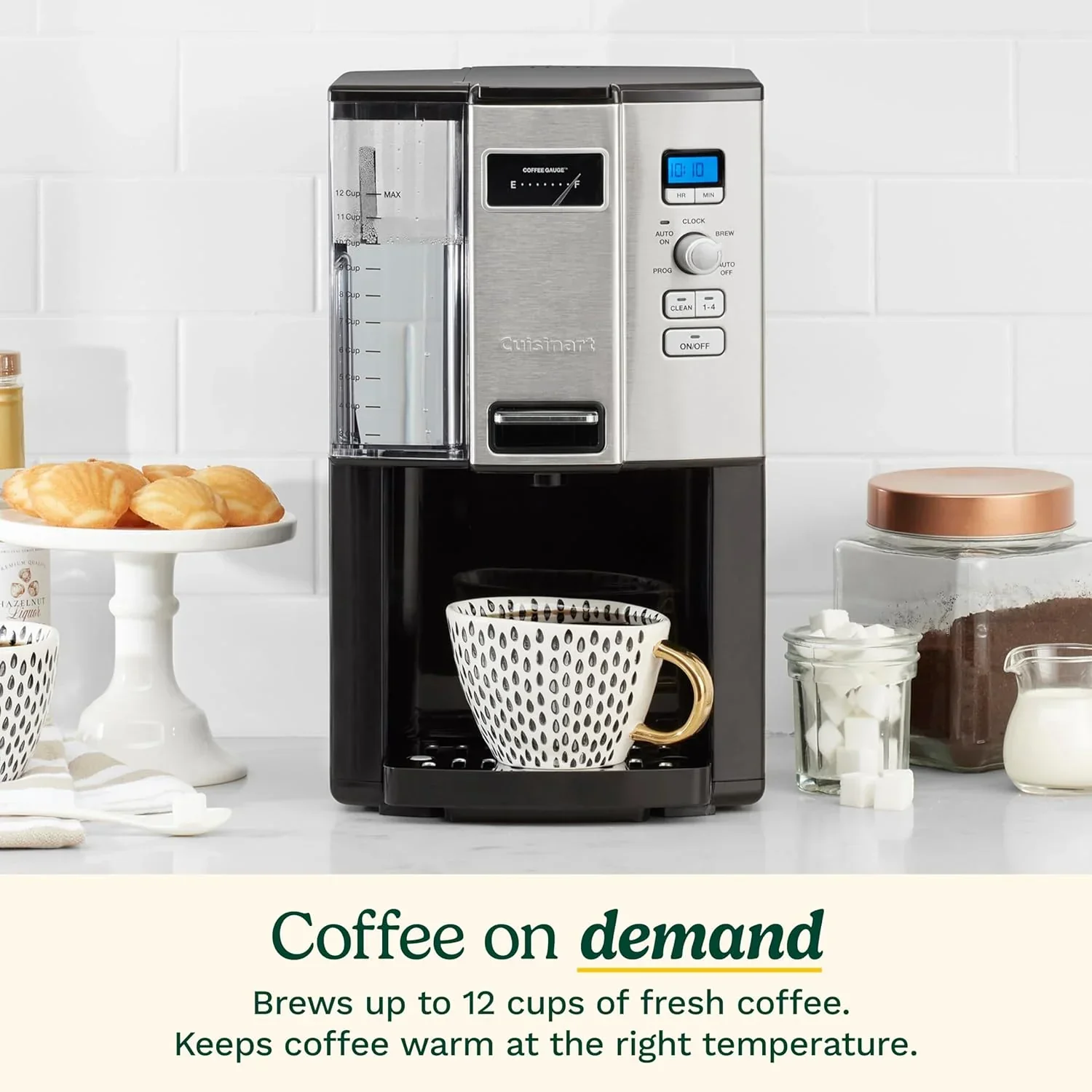 Cafetière Cuisinart 12 tasses à filtre programmable DCC-3000P1