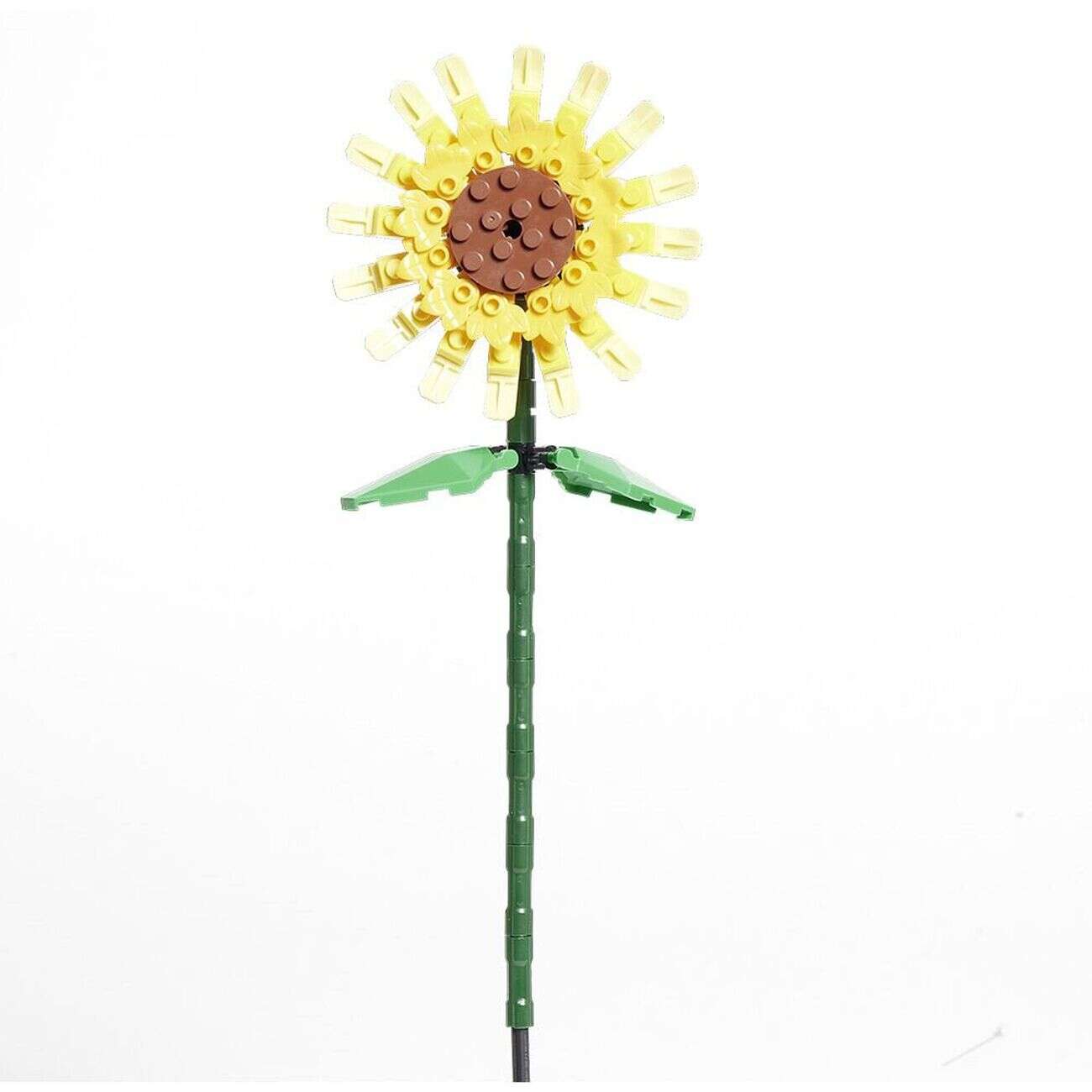 Tournesol fleur à construire H16cm 70 pièces - 4 modèles