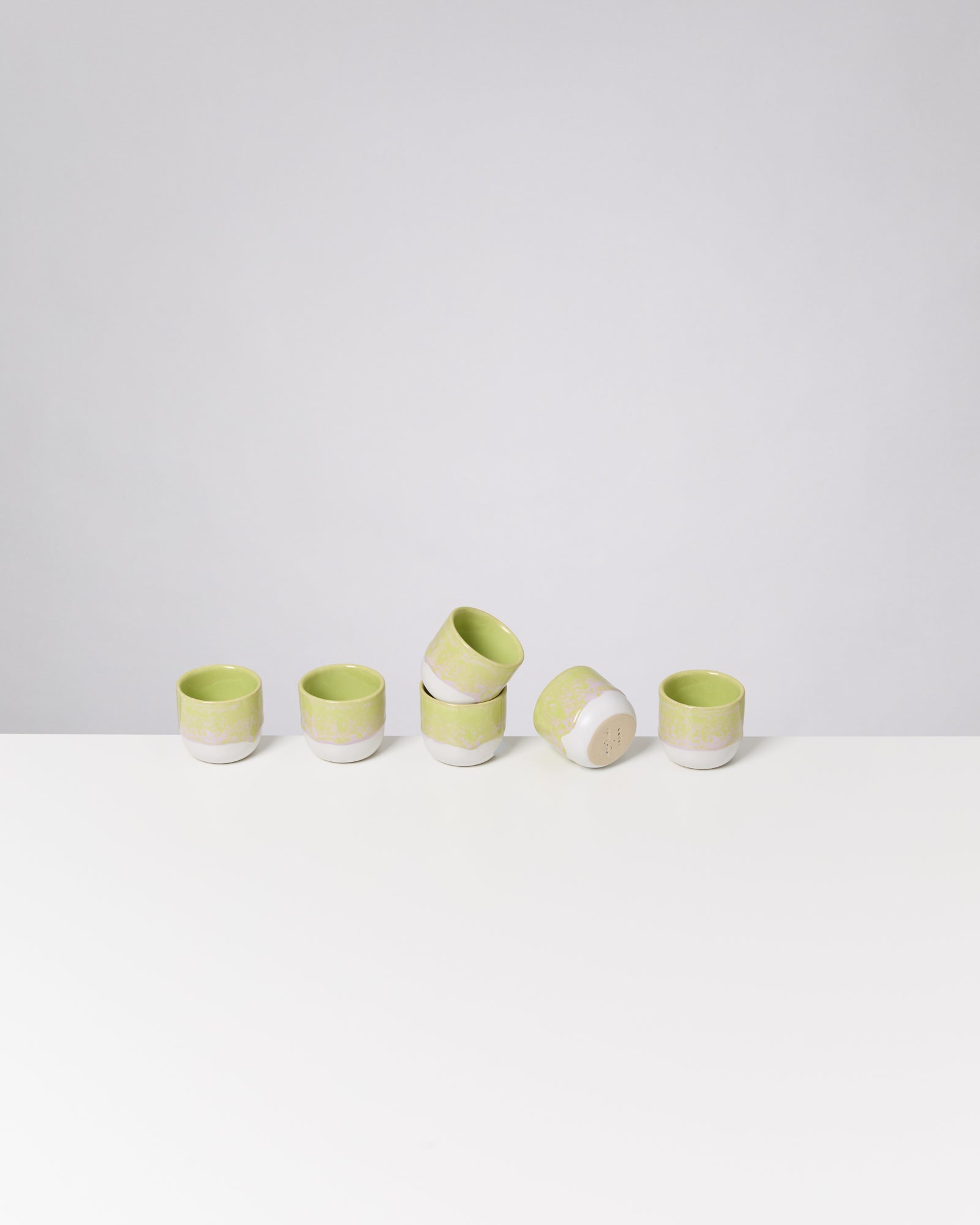 COIMBRA - ESPRESSO CUP LIME SET OF 6