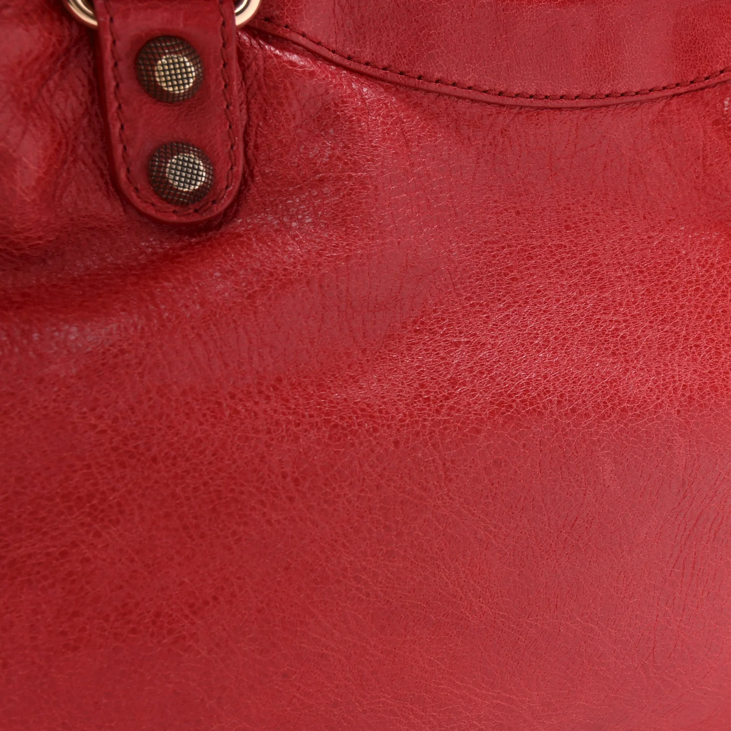 Agneau Giant 12 Rose Gold Hardware Town Rouge Coquelicot