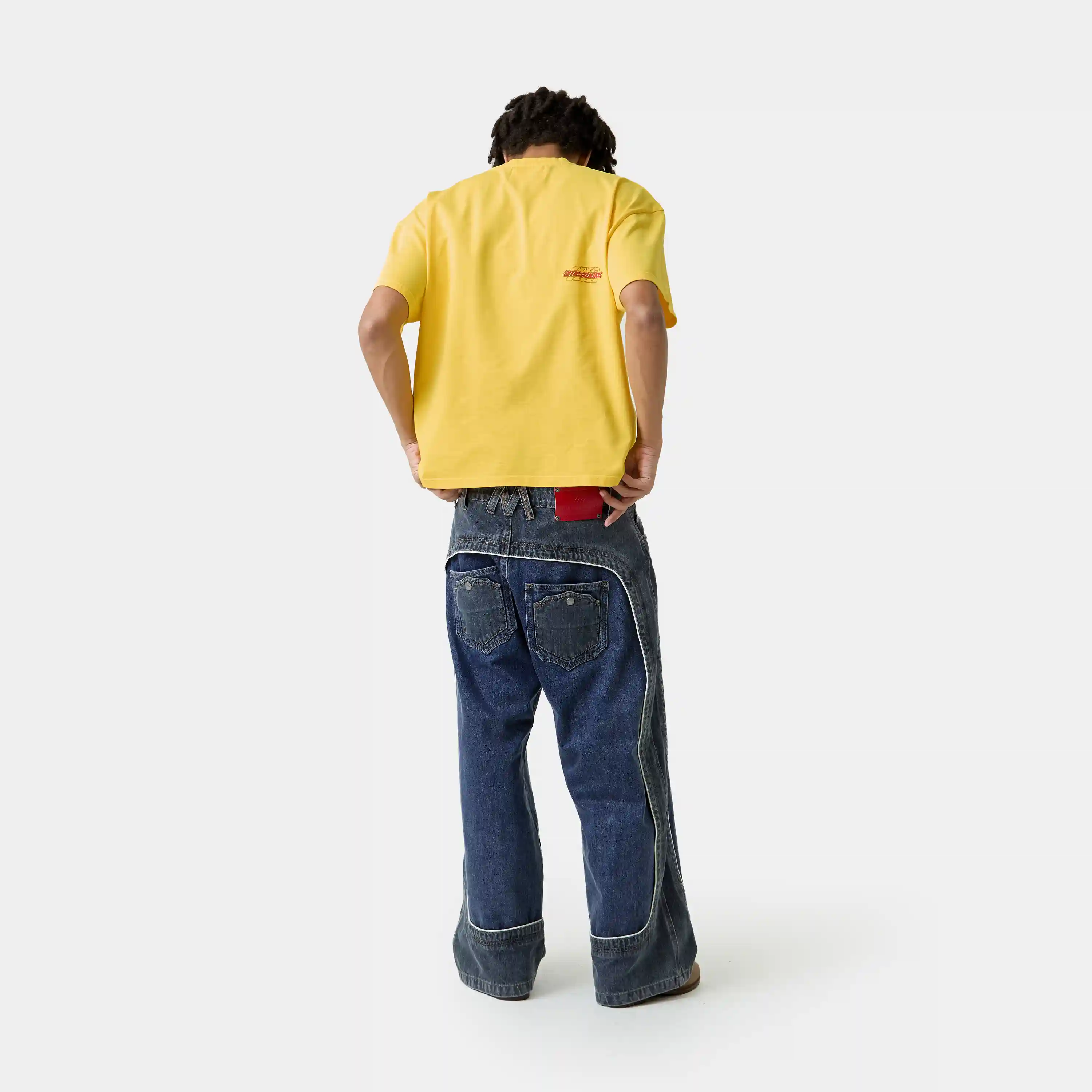 Scale Canary Oversized Tee