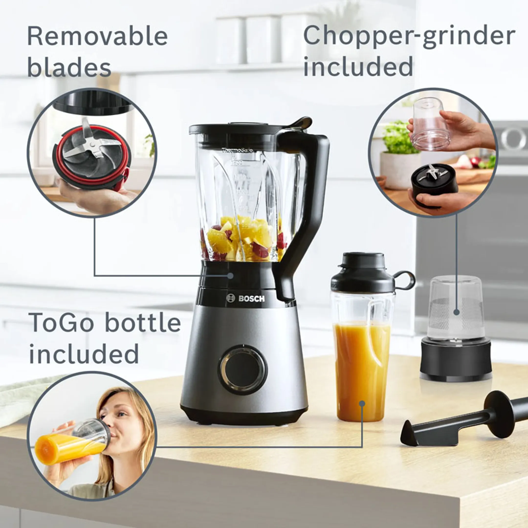 Bosch Blender VitaPower Serie 4 MMB6177S
