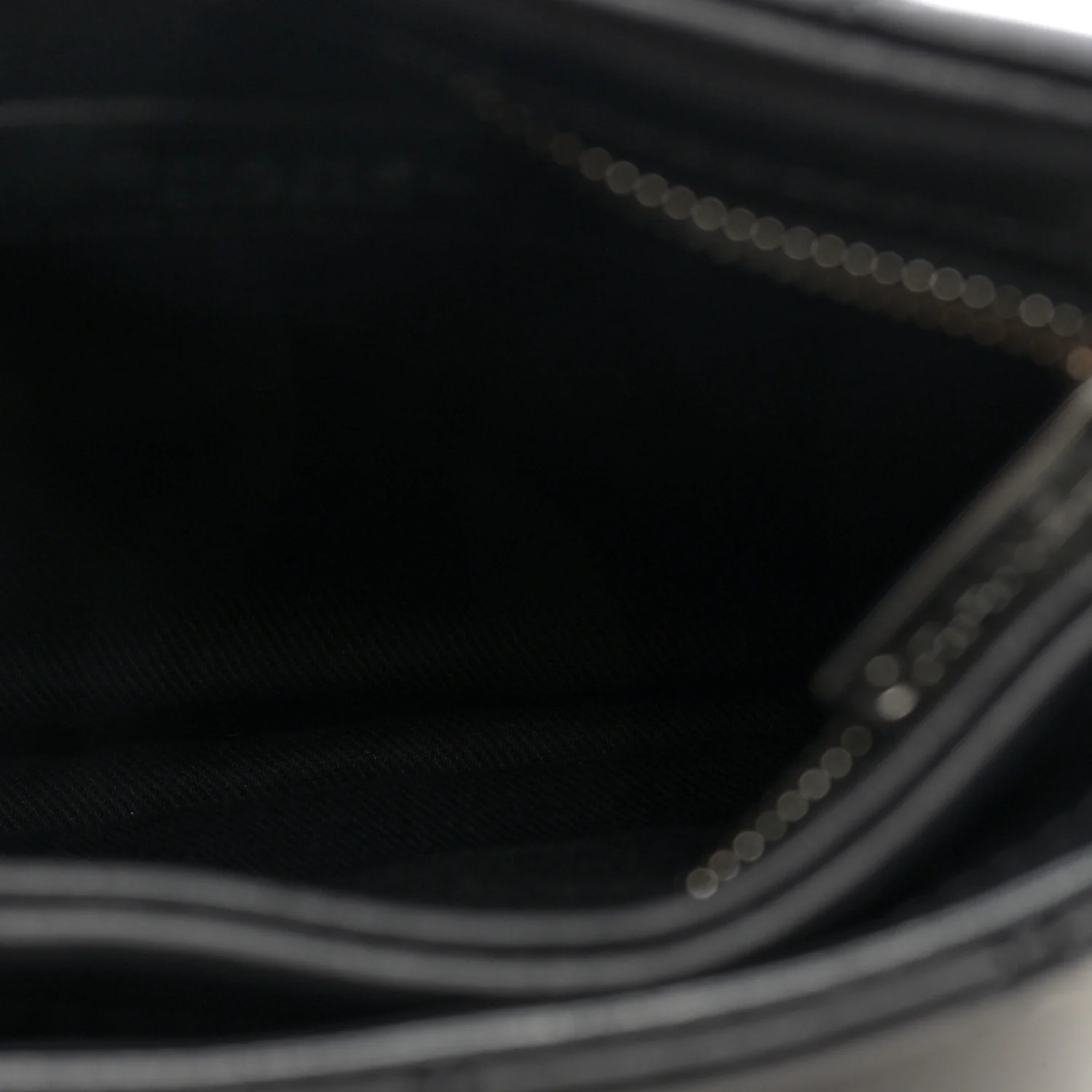 Calfskin Quilted Crossbody Bag Black
