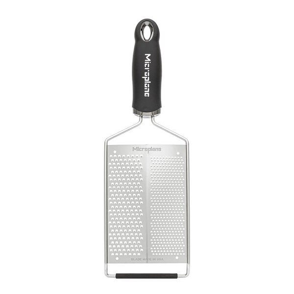 Gourmet Dual Blade rivjern dobbel fin/grov svart