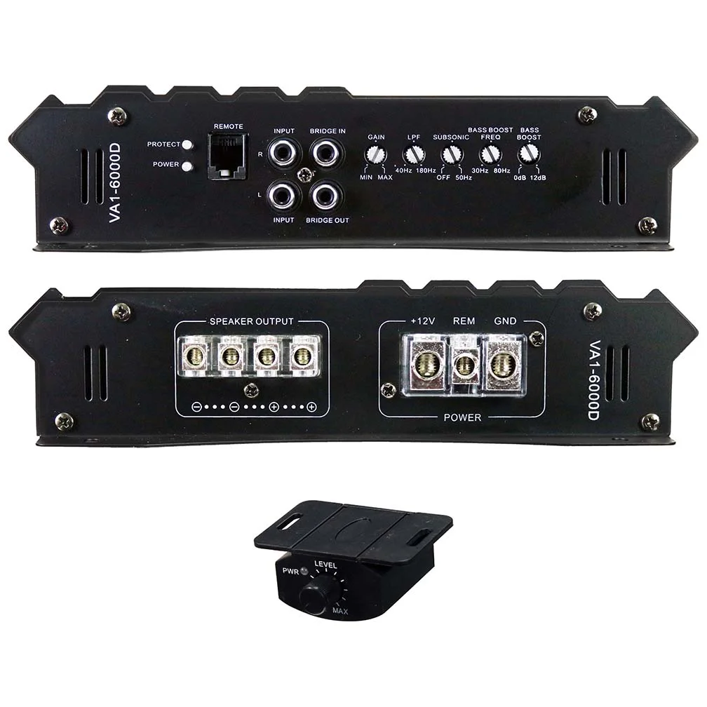 Vertigo Series 6,000w Class D Monoblock Amplifier, VA1-6000D - Image 3