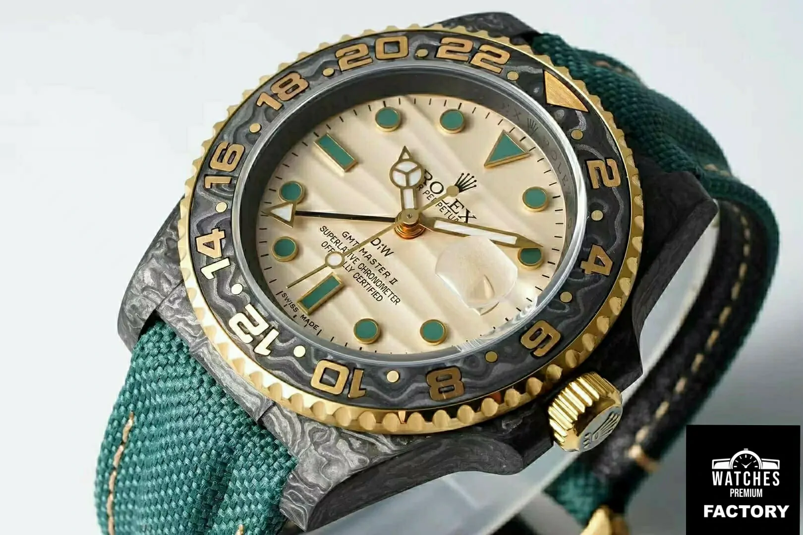 Rolex GMT-MASTER II Diw Green Strap