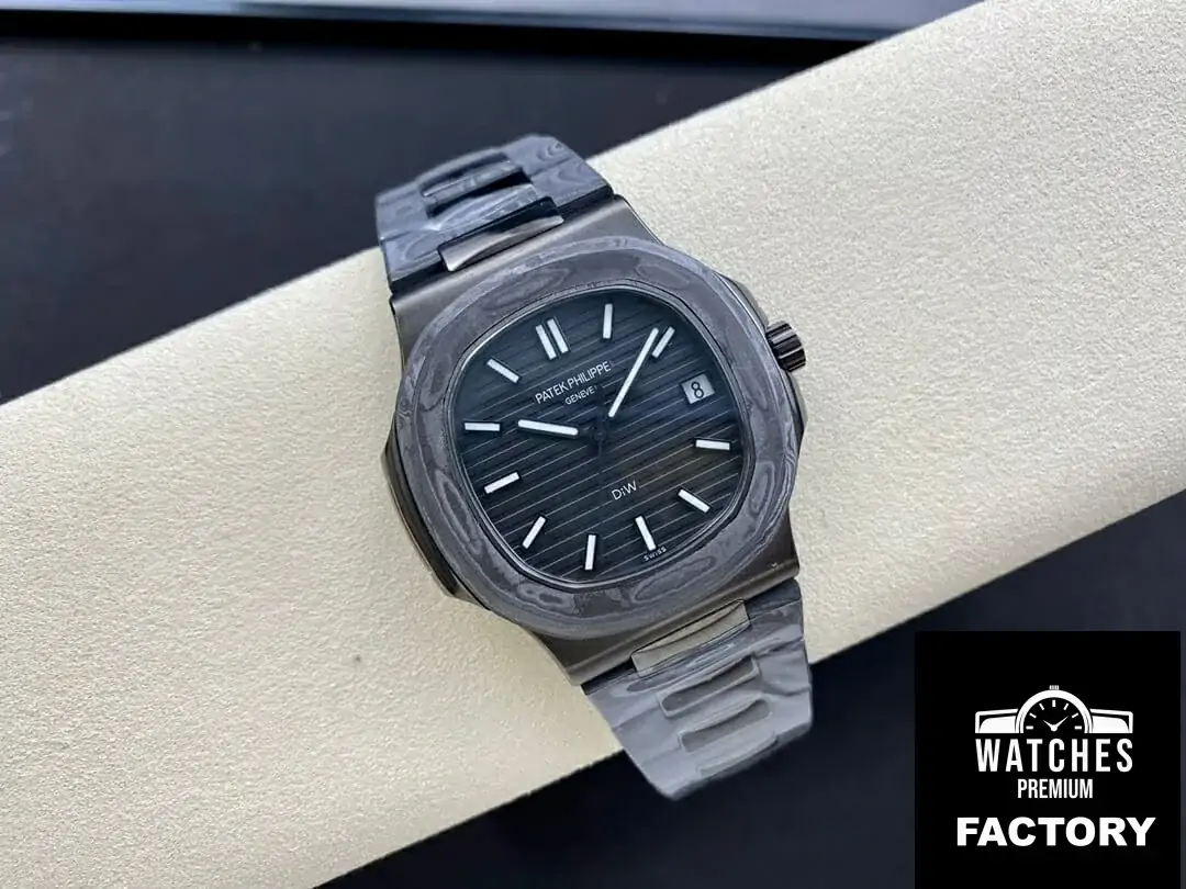 Patek Philippe Nautilus 5711 DiW Black Strap