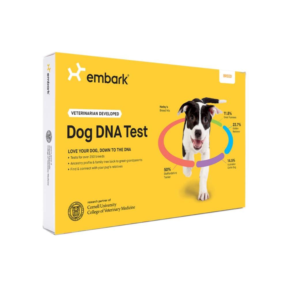 Test ADN canin Embark, kit d'identification de race