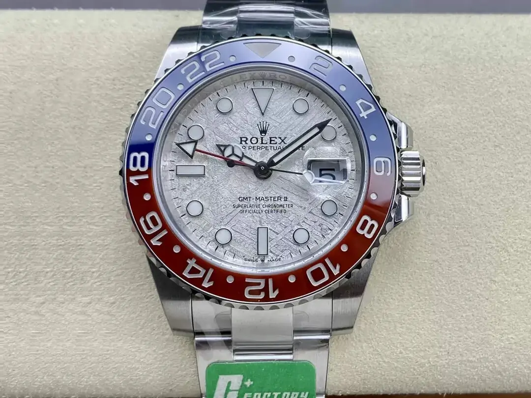 Rolex GMT Master II M126719blro-0002 C+ Factory Stainless Steel Strap
