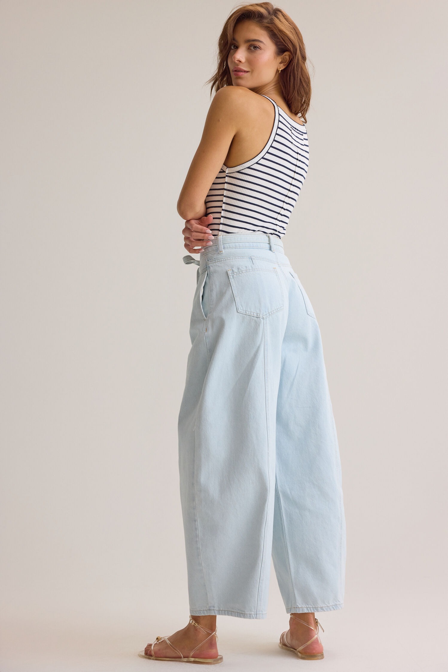 Moxie Barrel Tie Pants