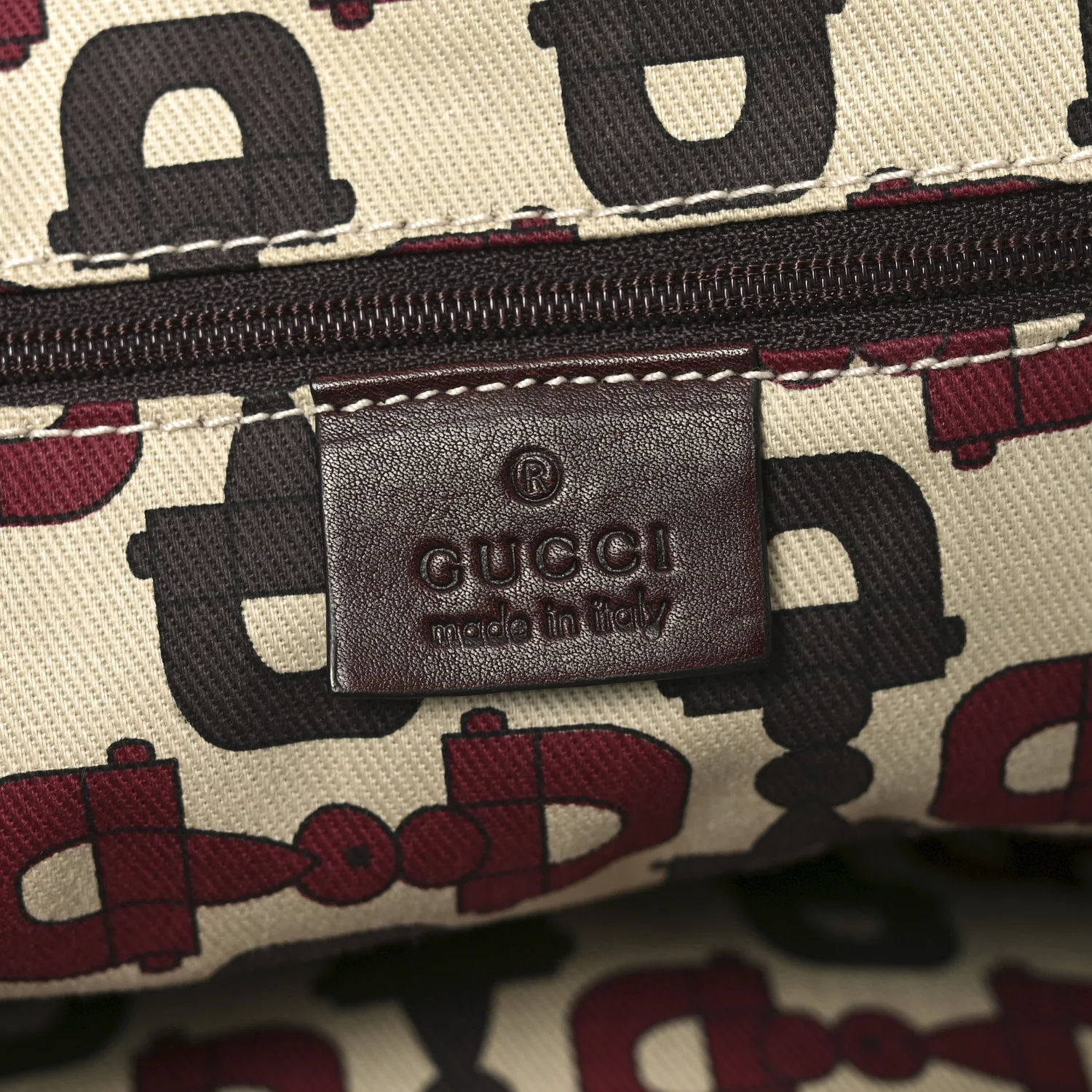 Guccissima Medium Princy Tote Dark Brown