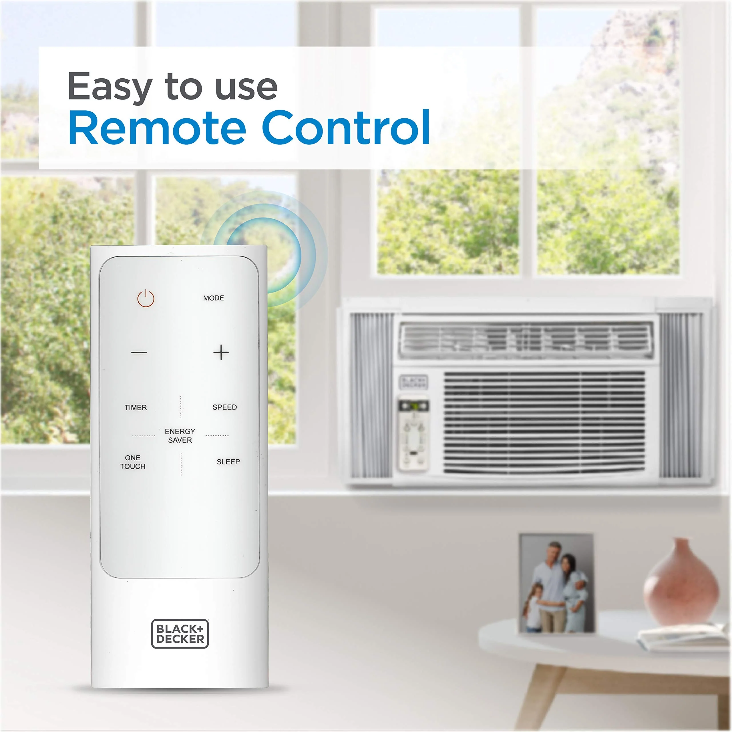 BLACK+DECKER 10000 BTU Window Air Conditioner Up to 450 Square Feet