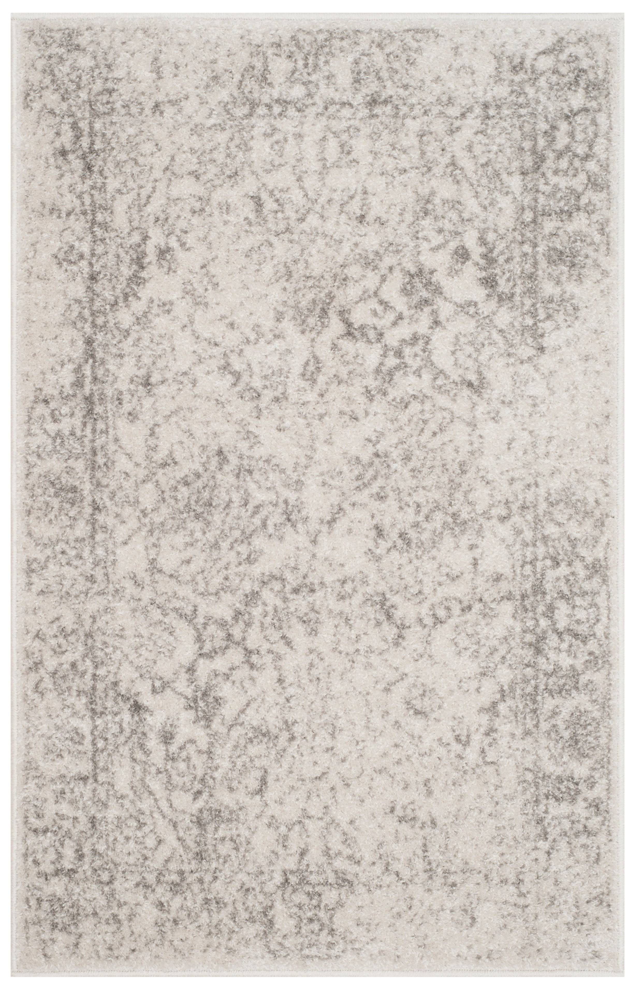 Safavieh Adirondack, Ivory / Silver, 12' x 12' Round, Area Rug