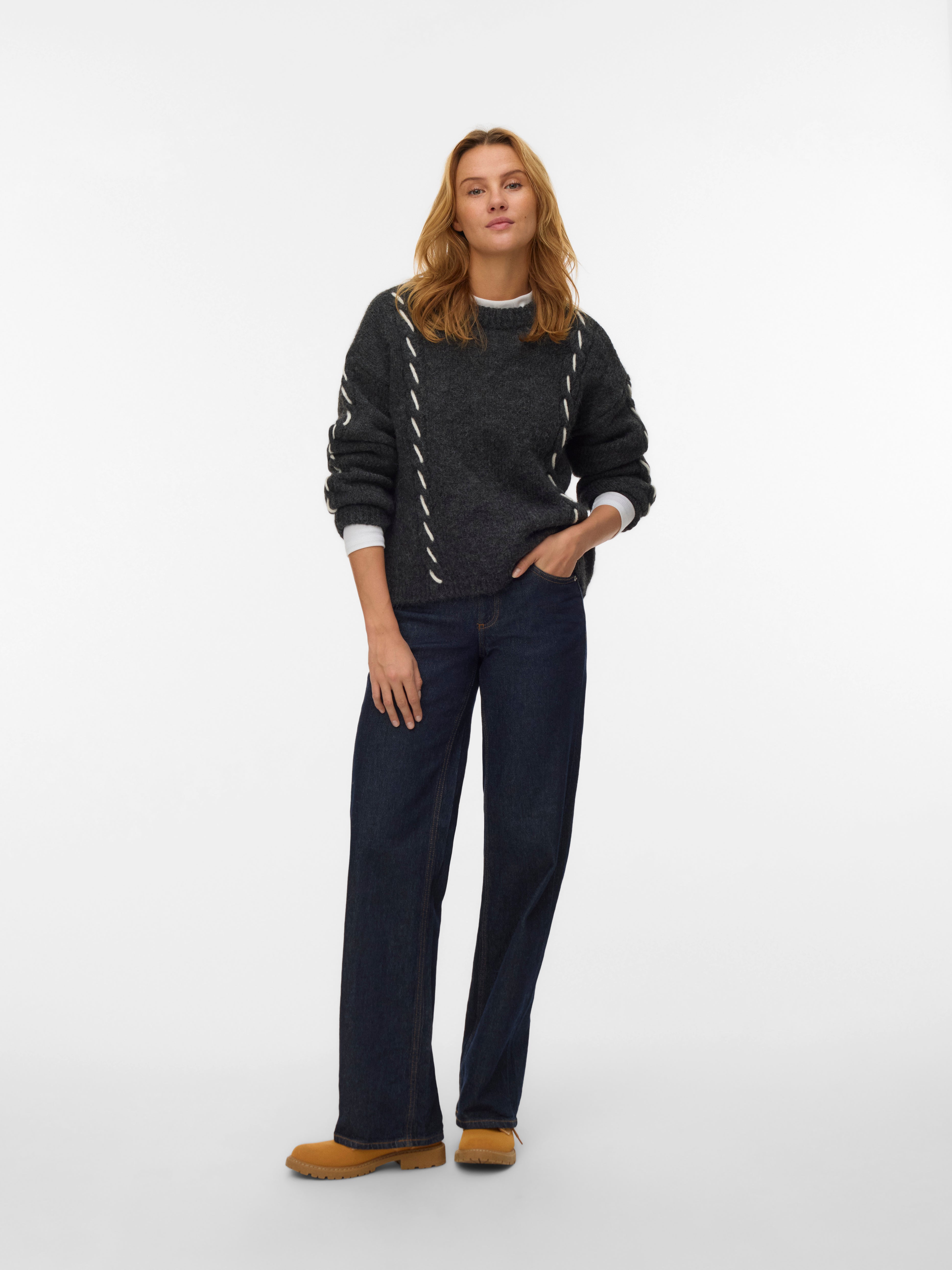 VERO MODA® VMILINA Knitted pullover