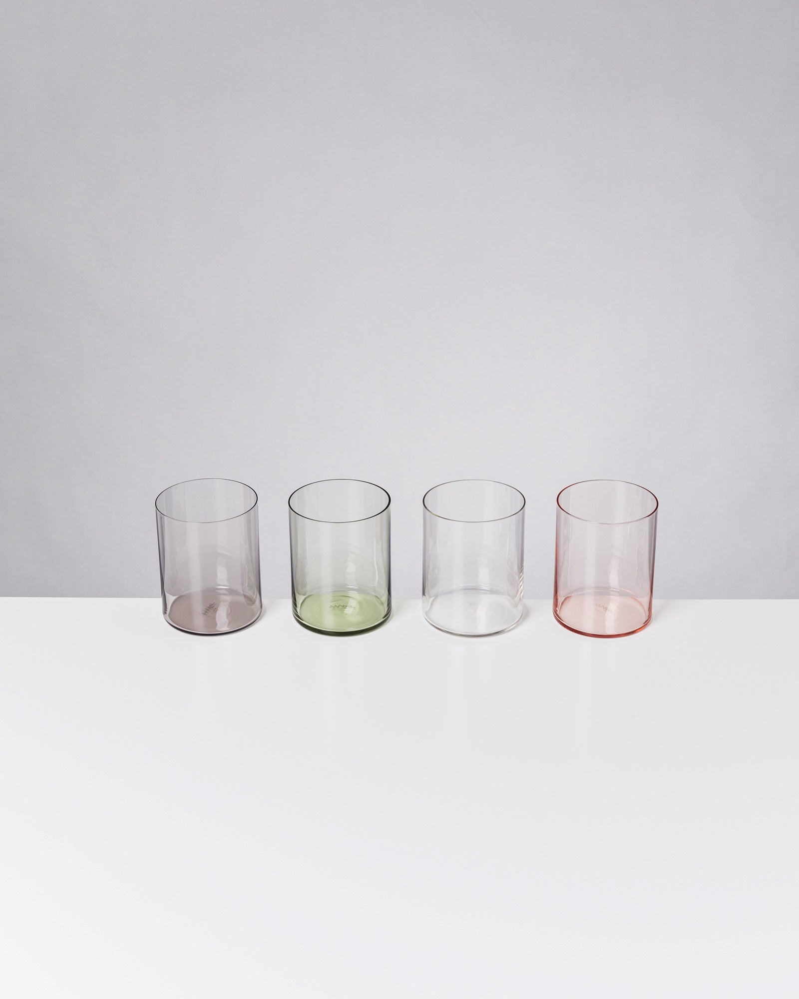 JOIA - LARGE GLASS BLUSH LIGHT MIX SET OF 4