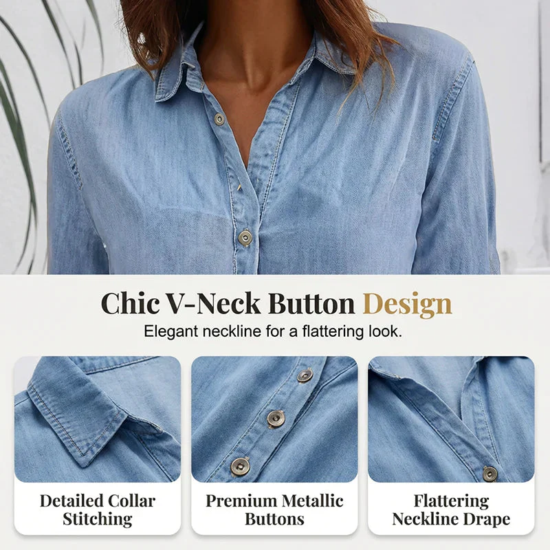 Robe décontractée à manches courtes avec détails en maille