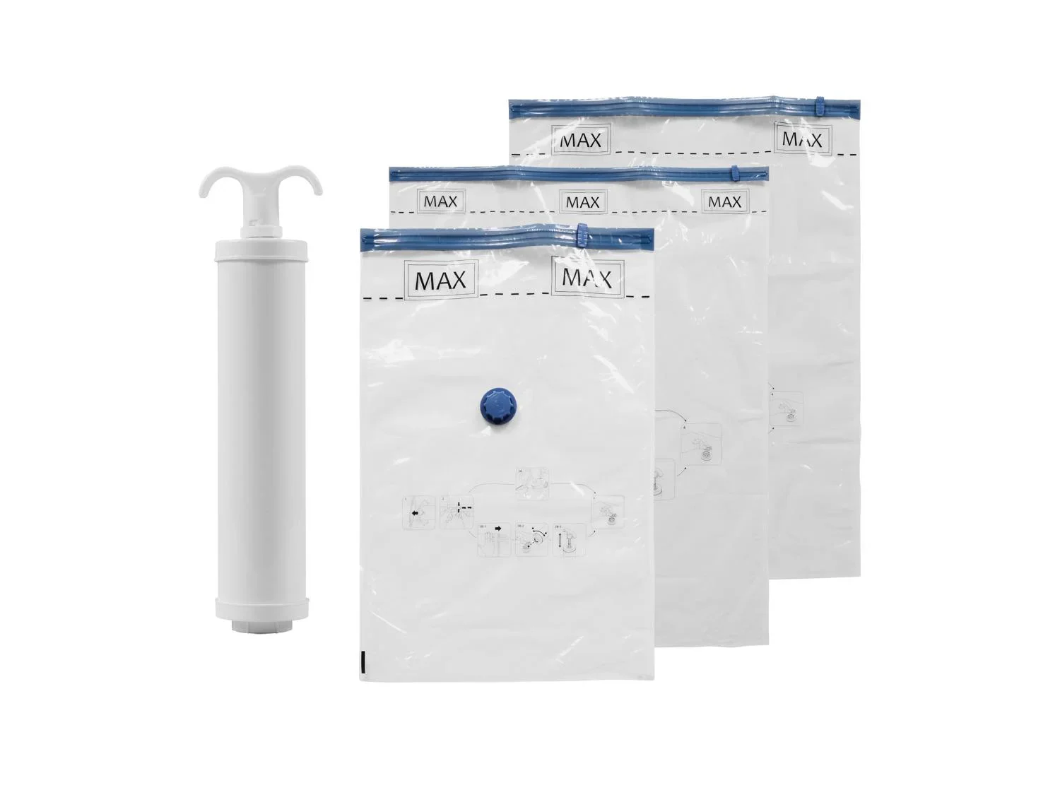 W5 Set de 10 housses de rangement sous vide