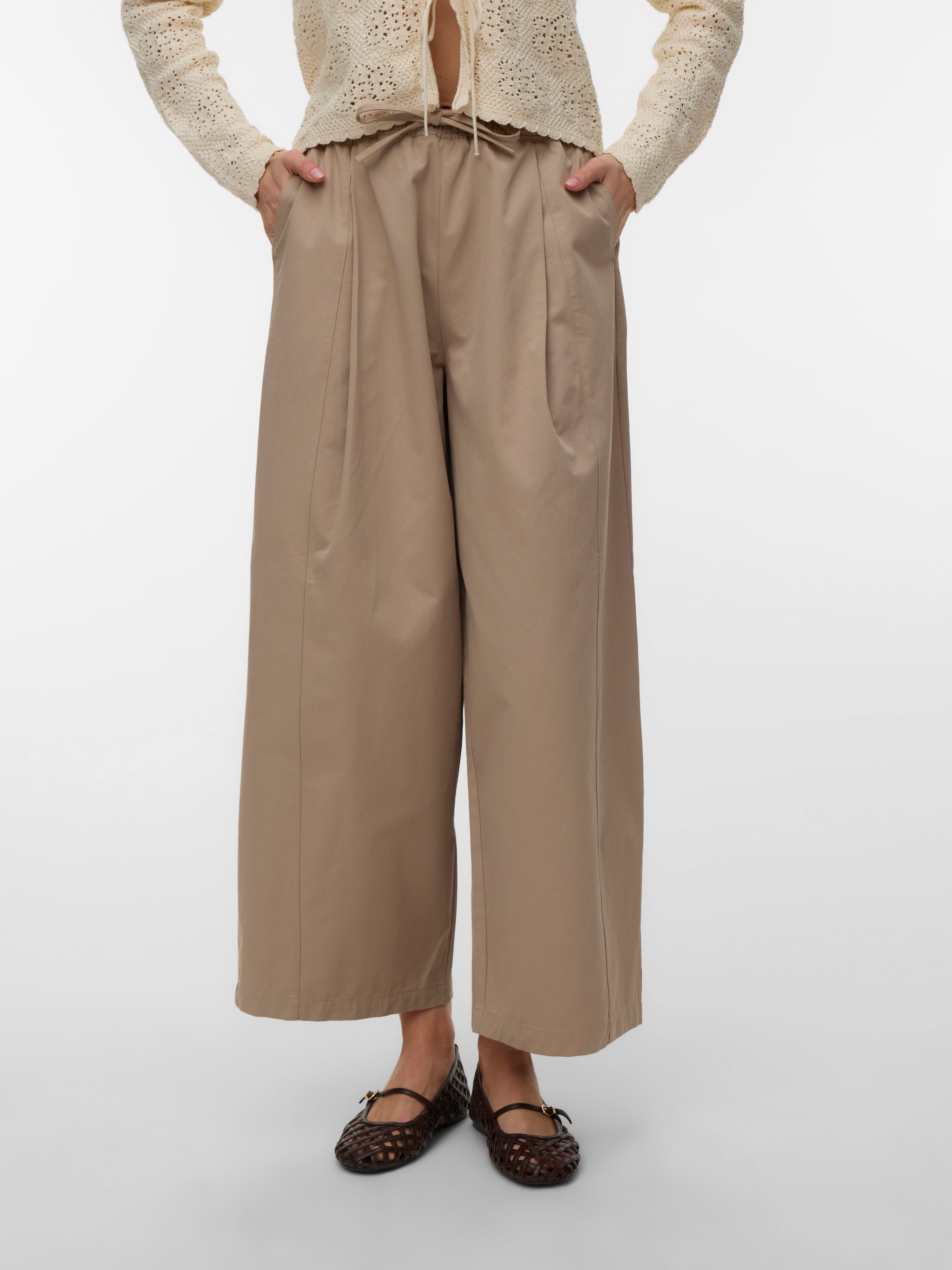 VERO MODA® VMLENA Mid waist Trousers