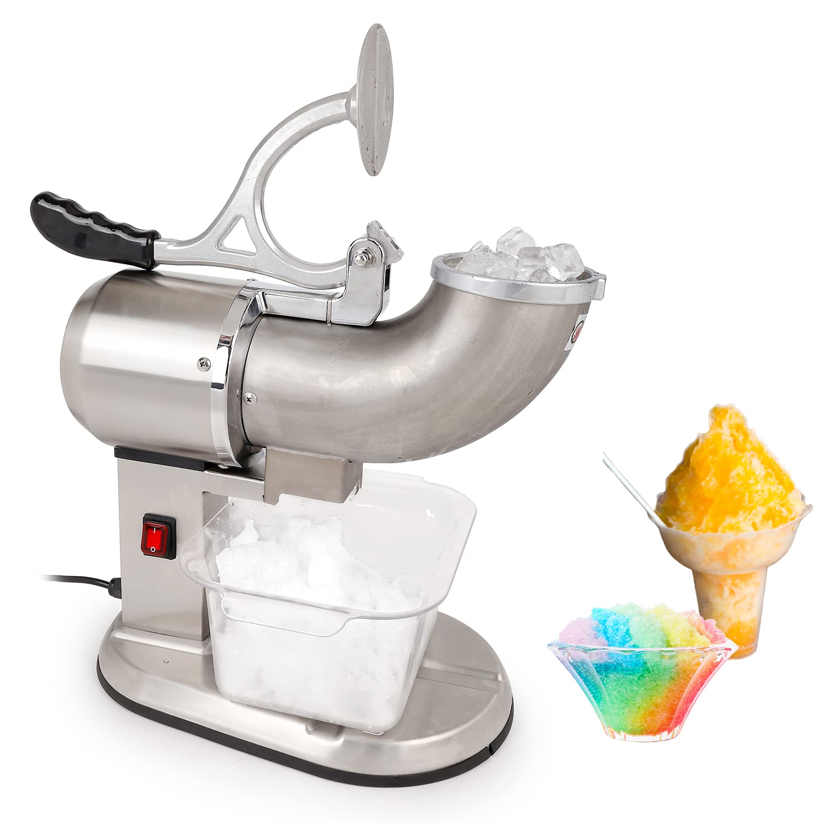 Ice Shaver, 440 lbs/h - Stainless Steel - Commercial, ETL NSF