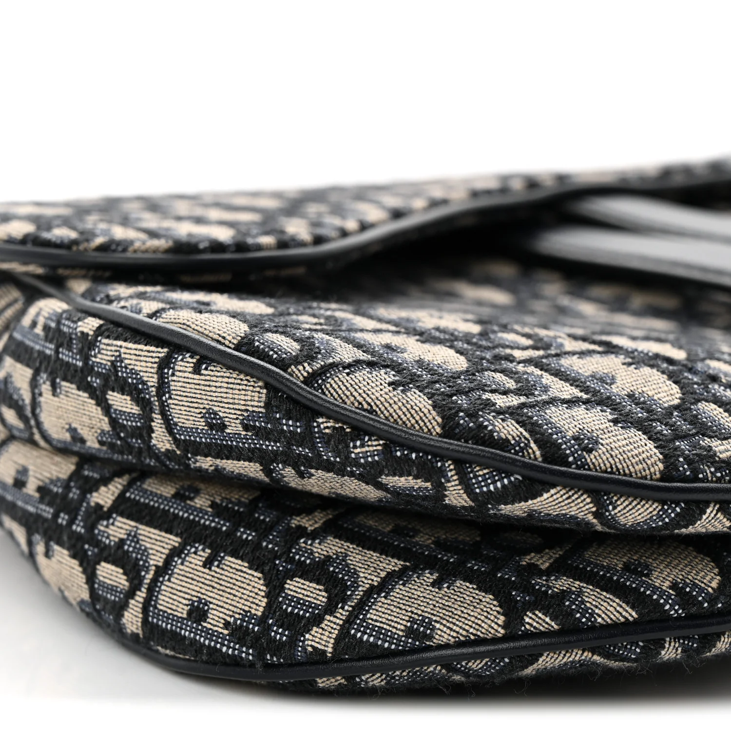 Oblique Saddle Bag Blue