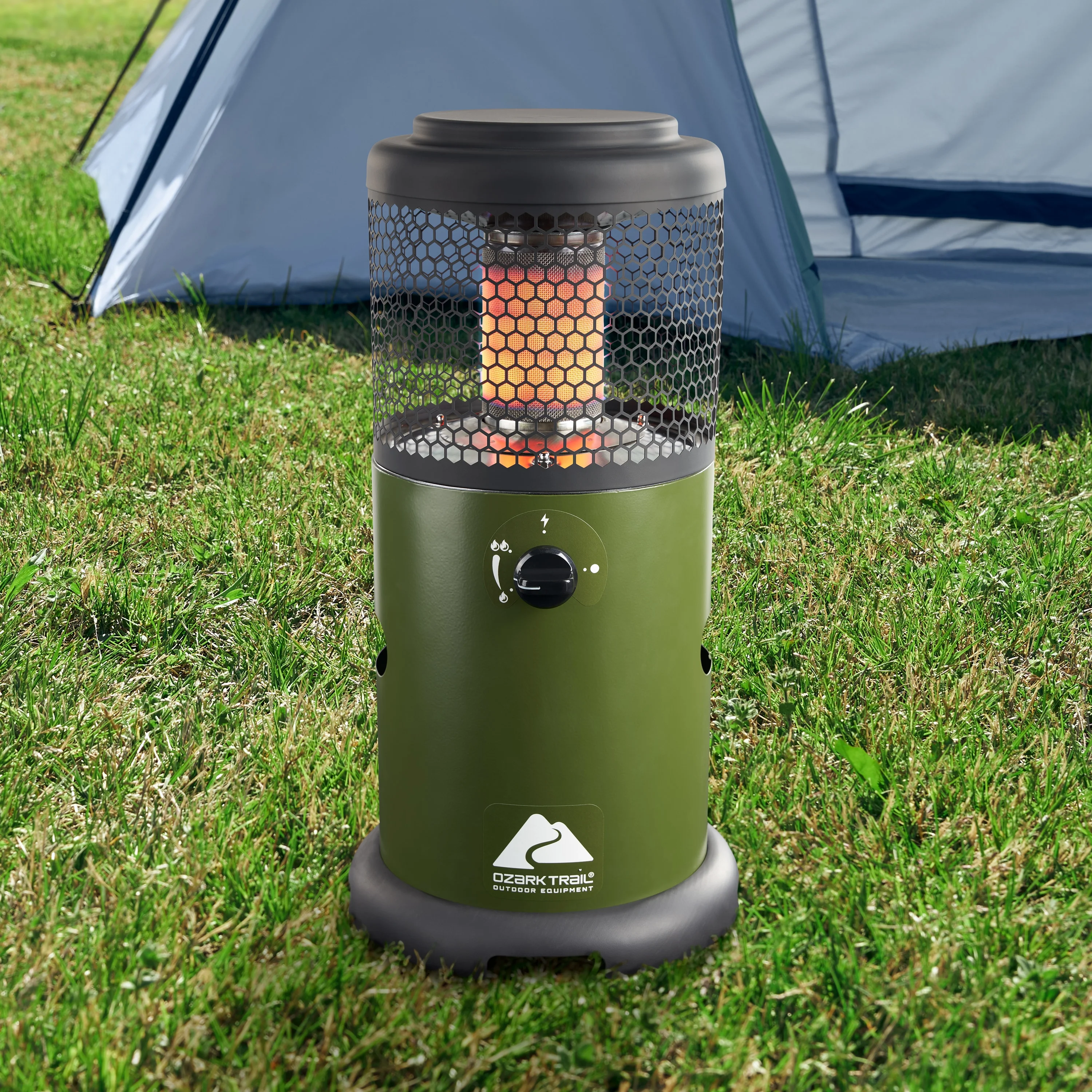 360�� Propane Portable Indoor/Outdoor Heater, Green - Image 3