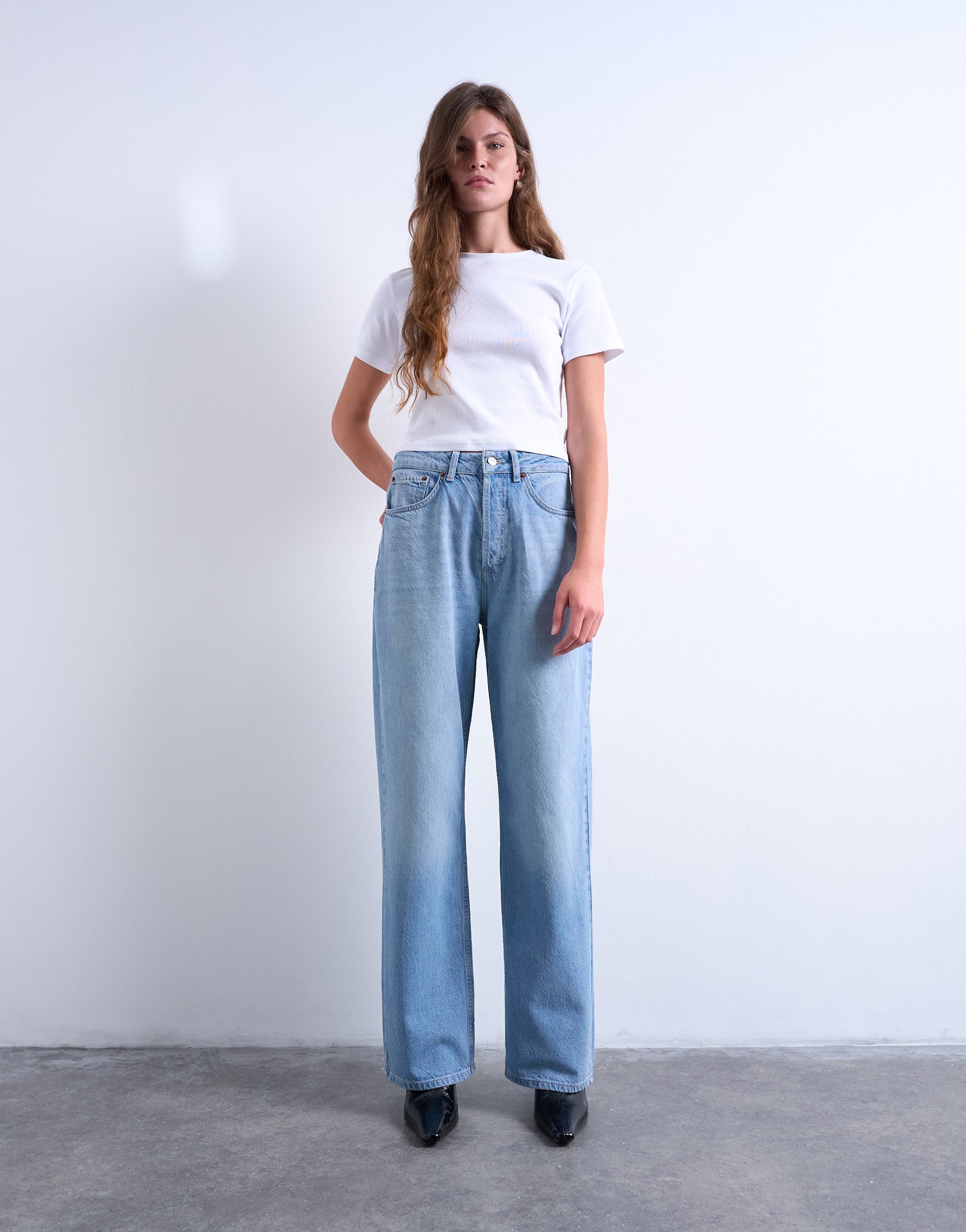 VERO MODA® TSCOLUMN Mid rise Straight Fit Jeans
