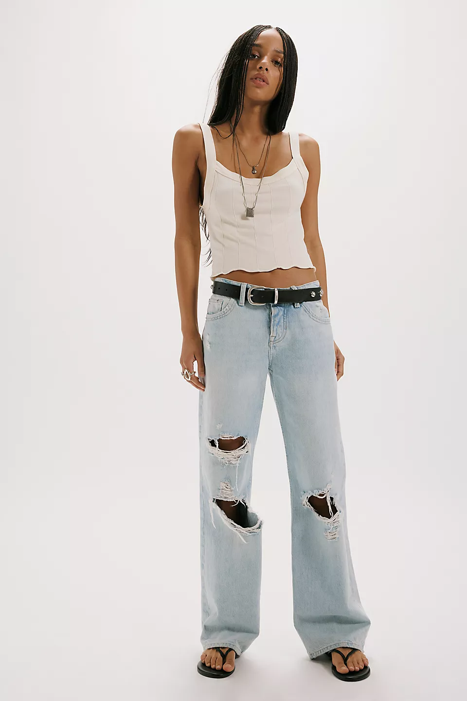 We The Free Tennessee Low-Rise Boyfriend Jeans