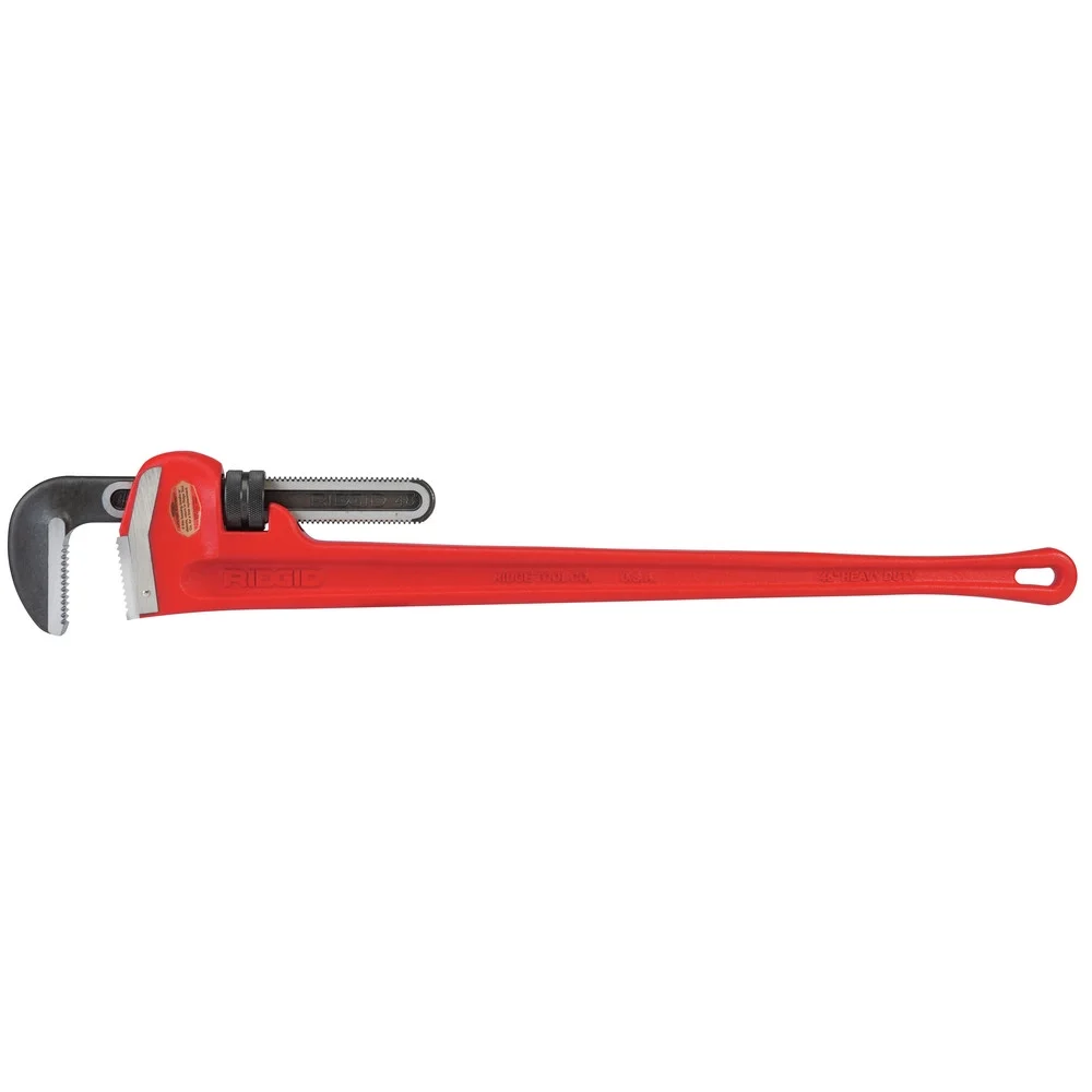 Ridgid Pipe Wrench,I-Beam,Serrated,48 31040