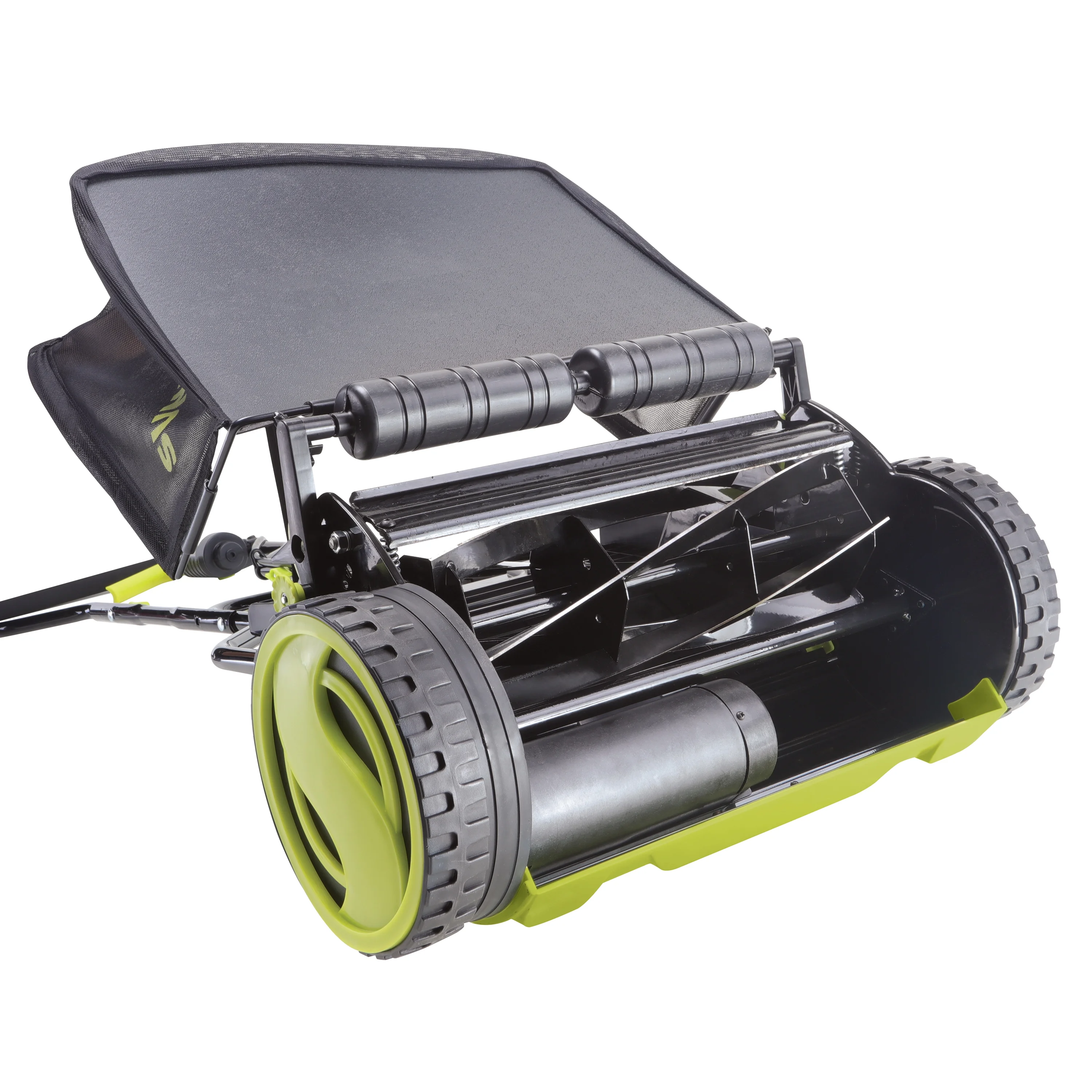 24V Cordless 15-inch Push Reel Lawn Mower, 4-Position, 4.0-Ah Battery Charger(4 Amps) - Image 10