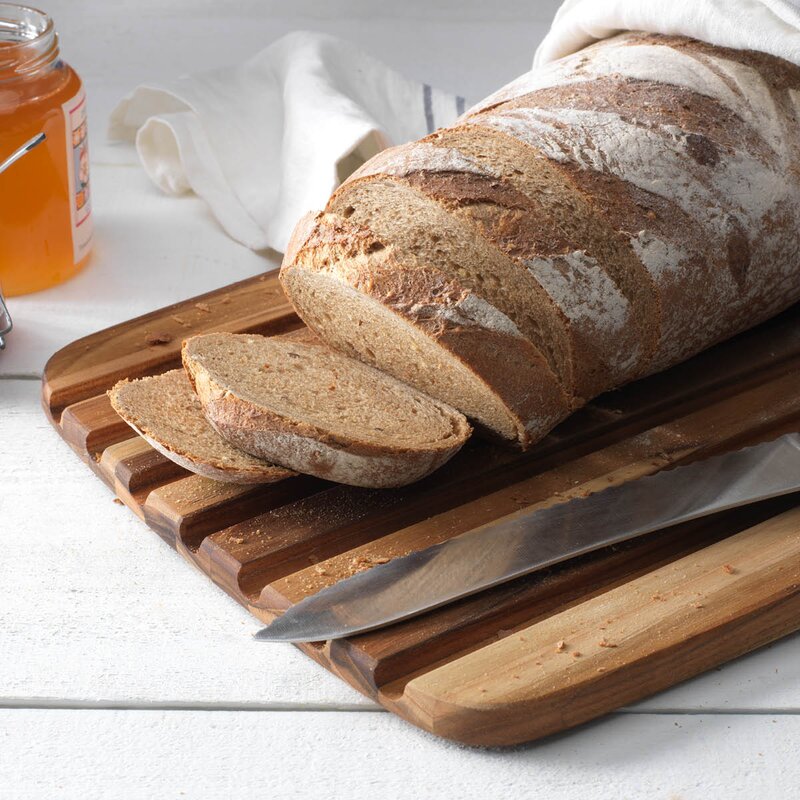 Essential brødskjærebrett 41x28 cm teak