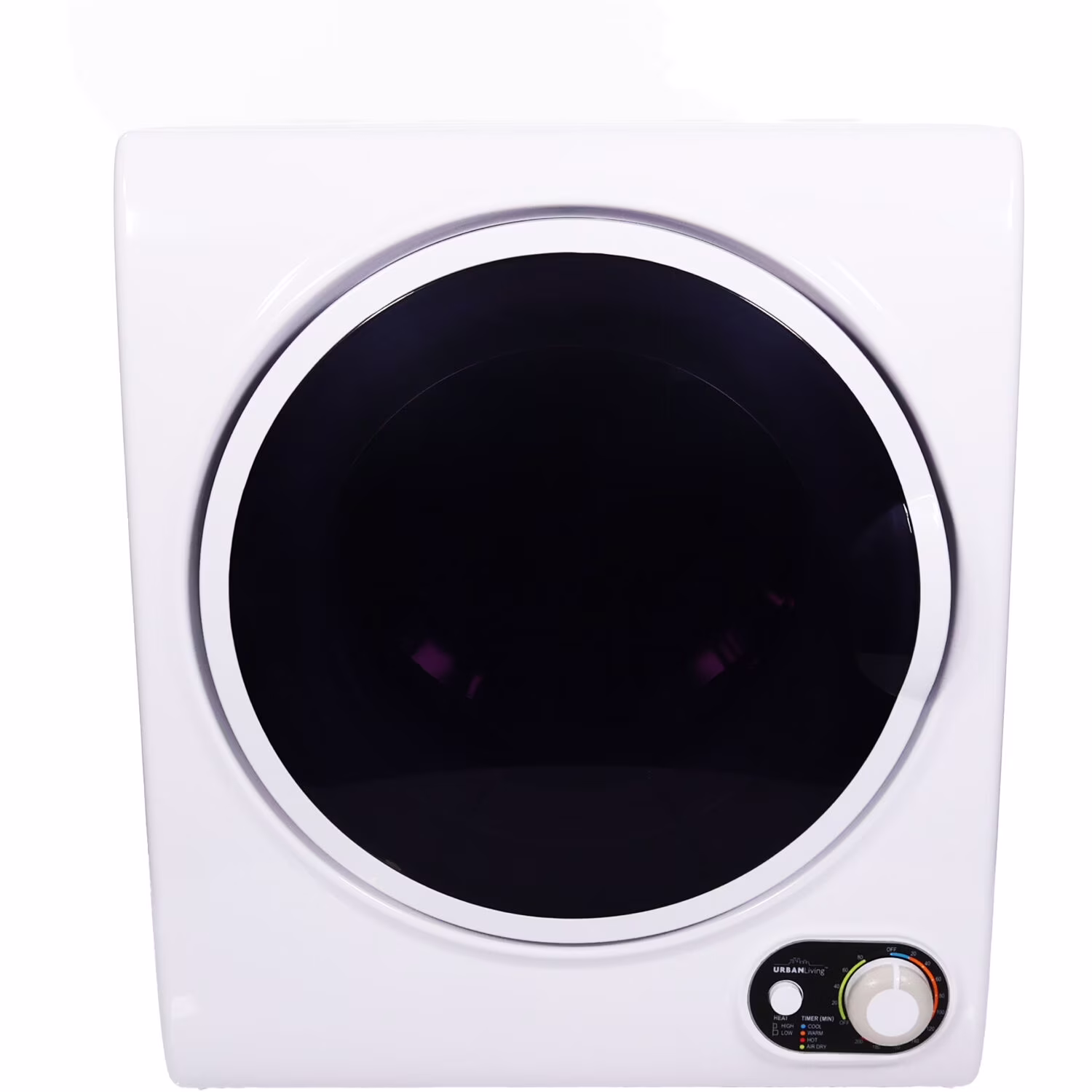 1.5-cu. ft. Compact Electric Dryer, Small Portable Clothes Dryer for Apartment and Small Spaces in White