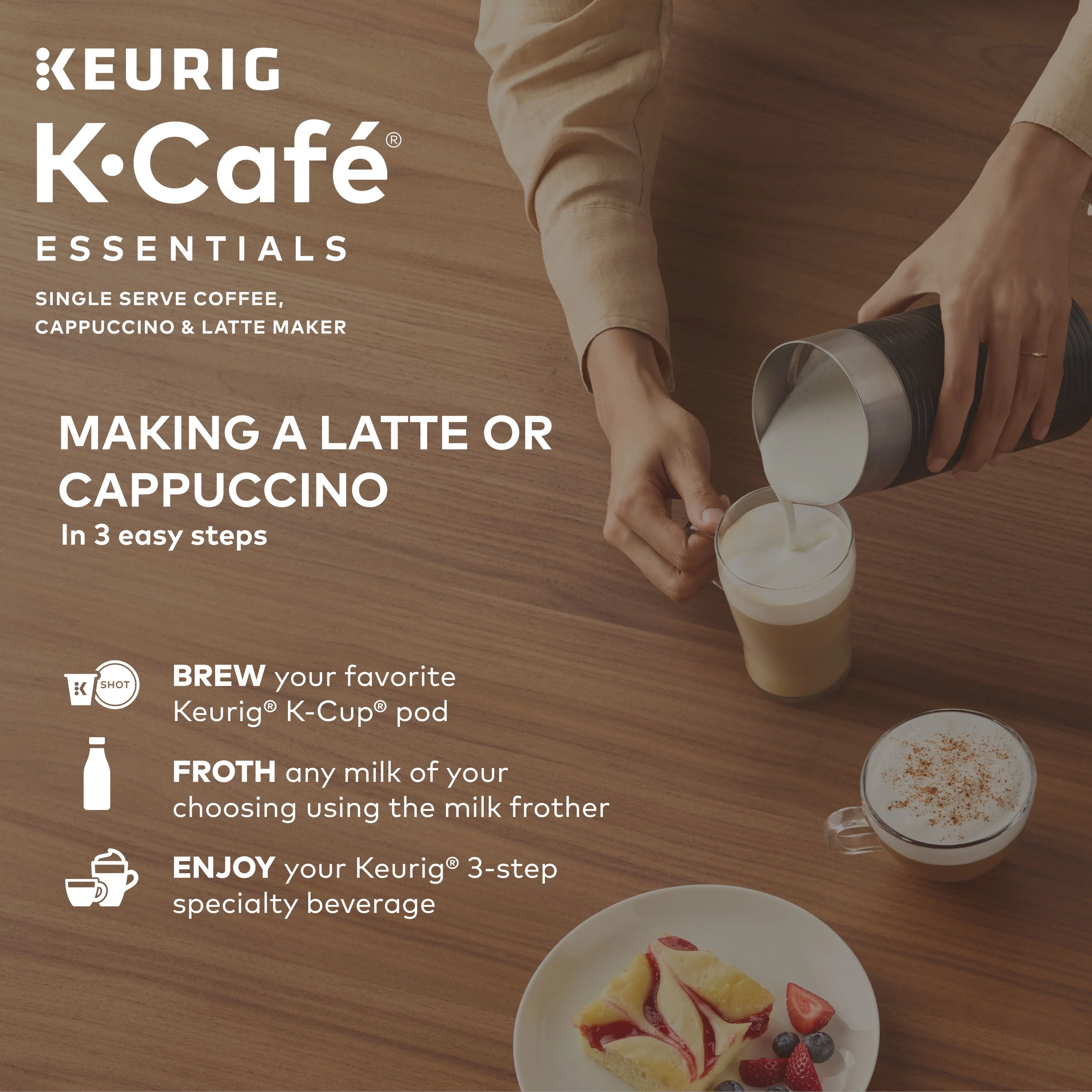 Keurig K - Caf Essentials Single Serve K - Cup Pod Coffee Maker, Black