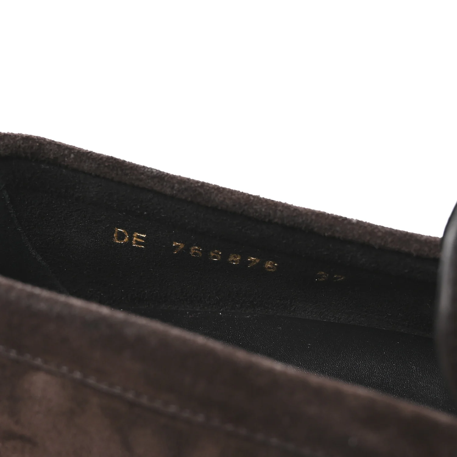 Suede Le Loafer 15 Penny Slippers 37 Dark Chocolate