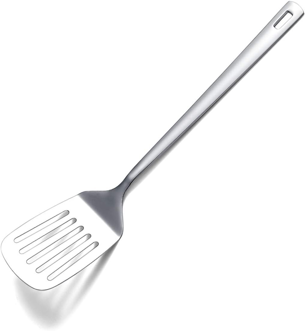 Stainless Steel Cooking Utensils Set, Berglander 13 Pieces Kitchen Utensils Set, Kitchen Tools Set With Utensil Holder Non-Stick And Heat Resistant, Dishwasher Safe, Easy to Clean (13 Pieces)