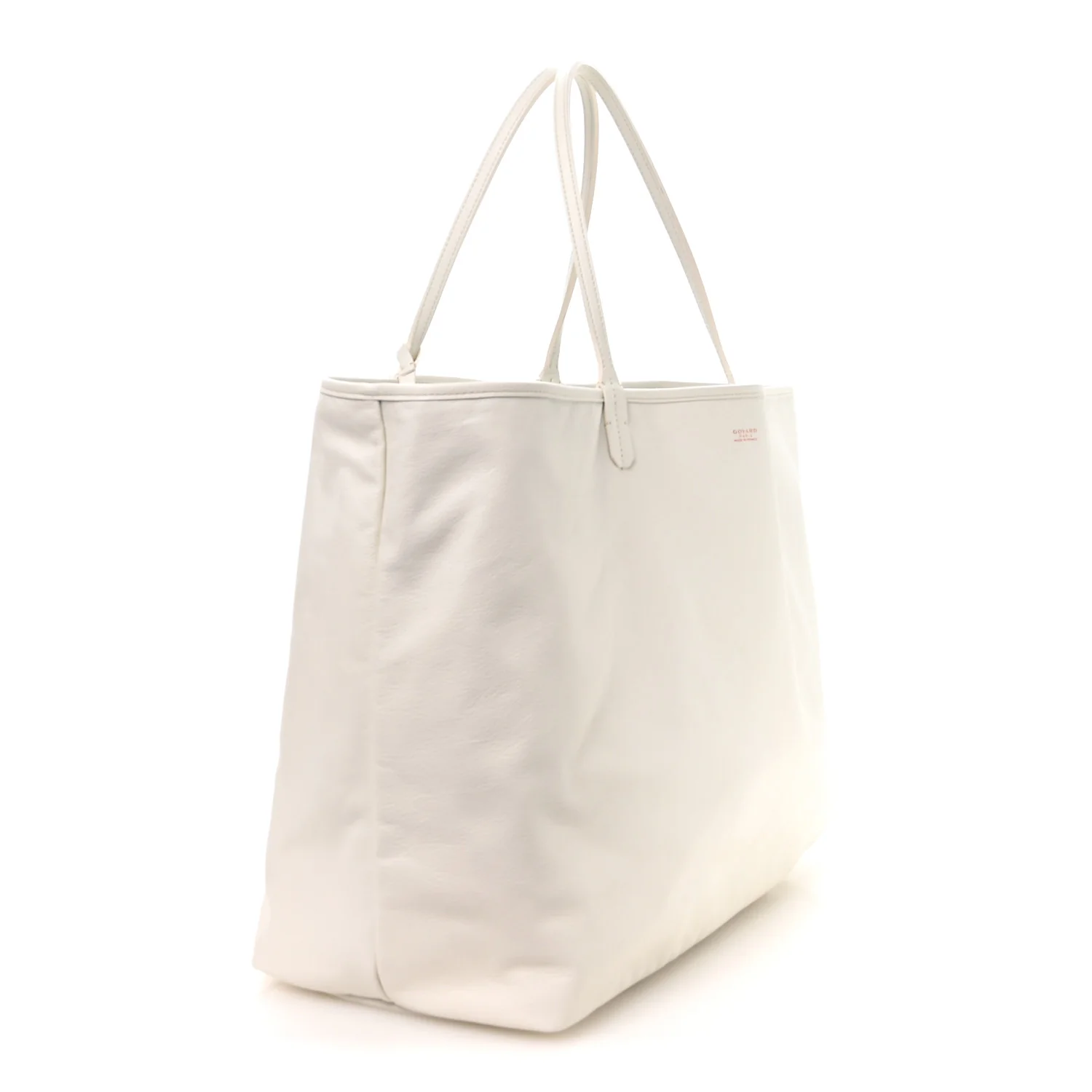X PEANUTS Goyardine Reversible Anjou GM White