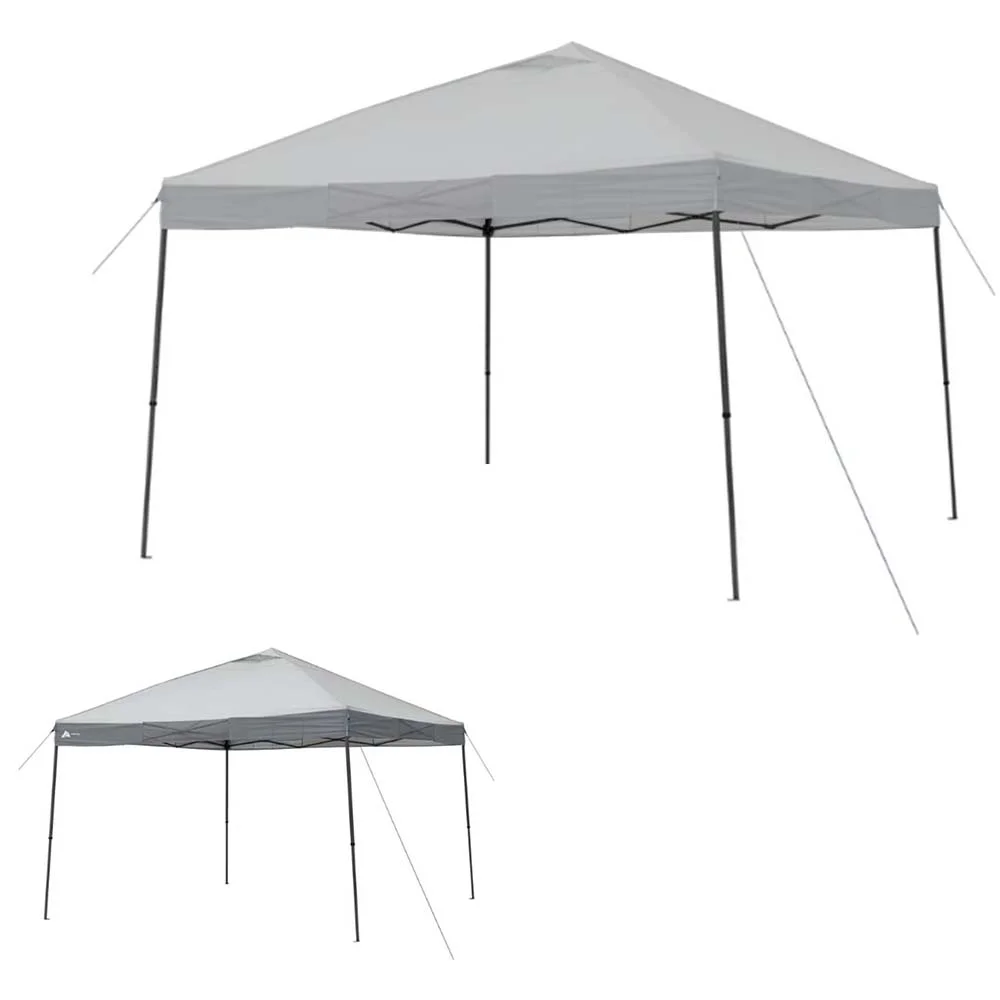 Garden Winds Custom Fit Replacement Canopy Top Cover Compatible with The 30726, WMT-1212122N, 612463 12' X 12' Pop Up - Upgraded Performance RIPLOCK 350 Fabric - Slate Gray